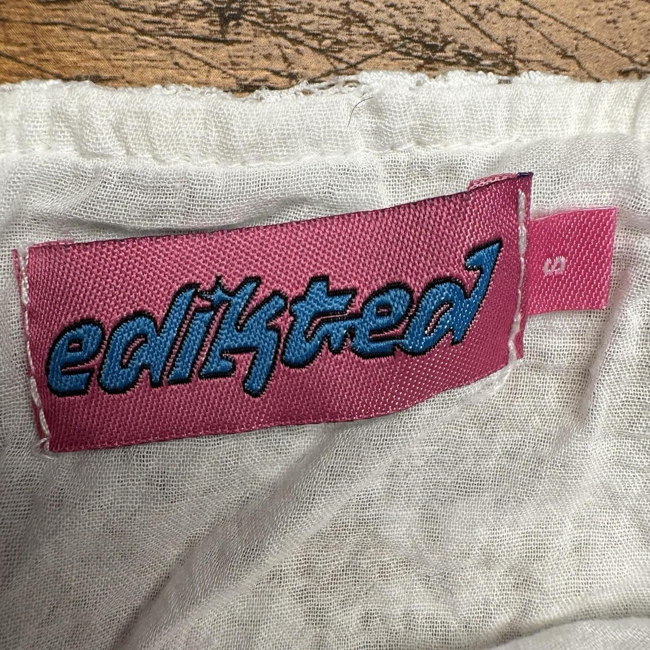 Edikted Women's Skirt - White - S – Edikted Tiere… - image 2