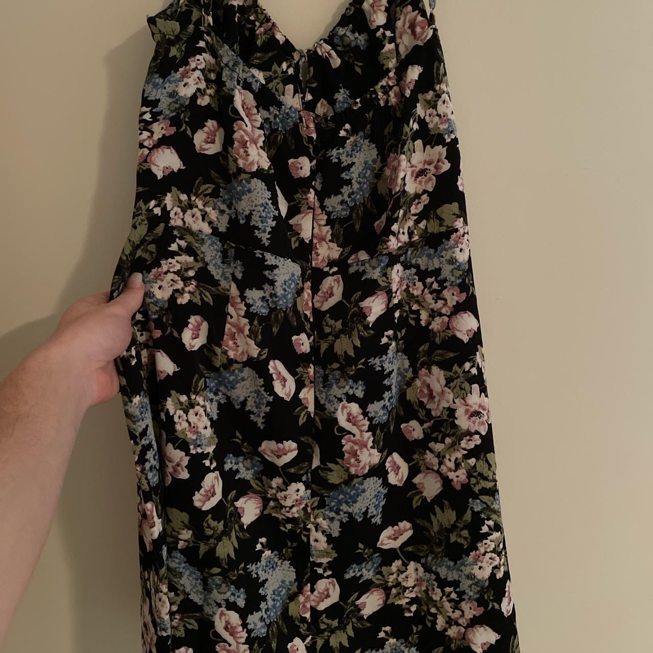 Women’s size 14 beginning boutique floral dress,... - Depop