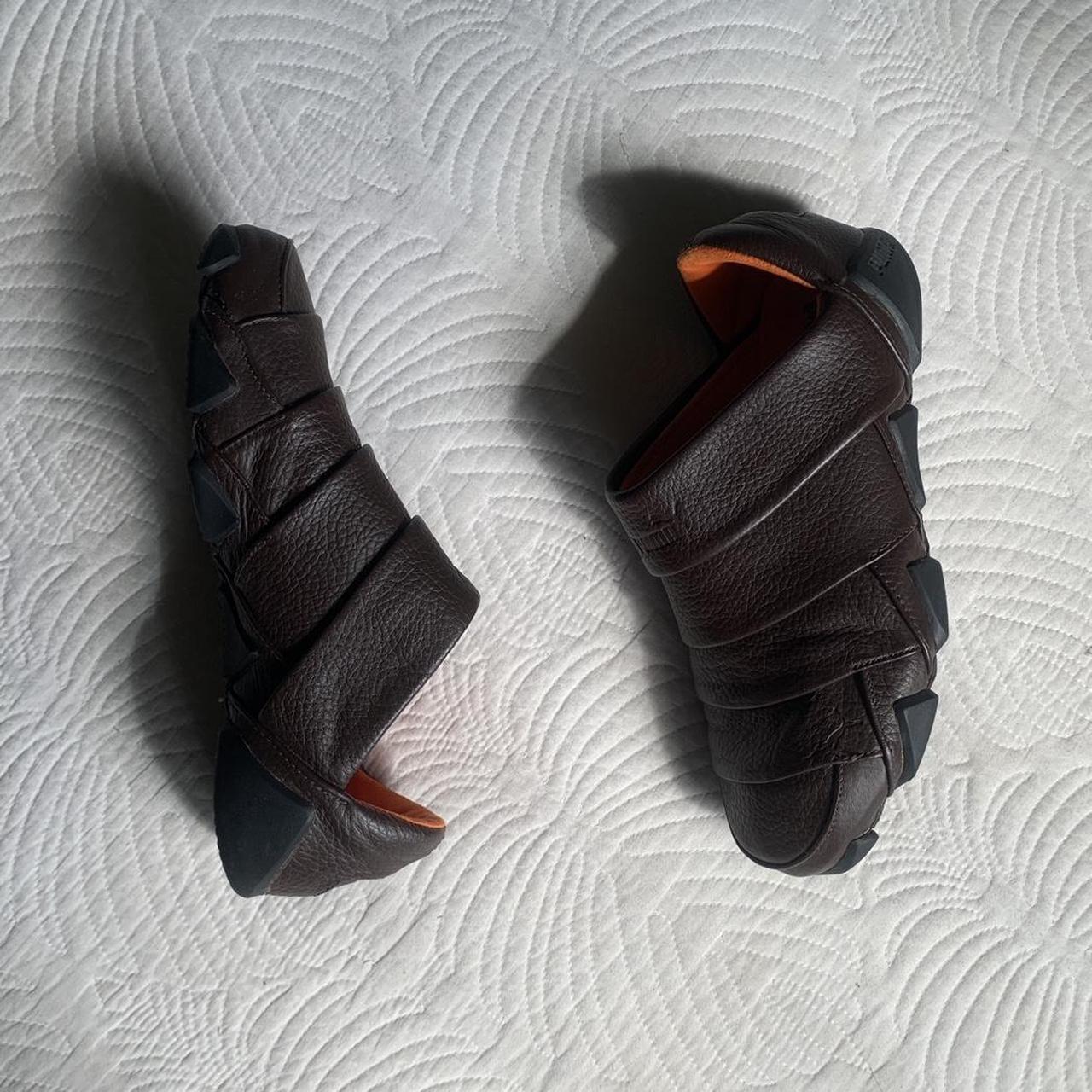 Y2K VTG Puma Satori Mens Low Top Leather Brown Sz 8 | Depop
