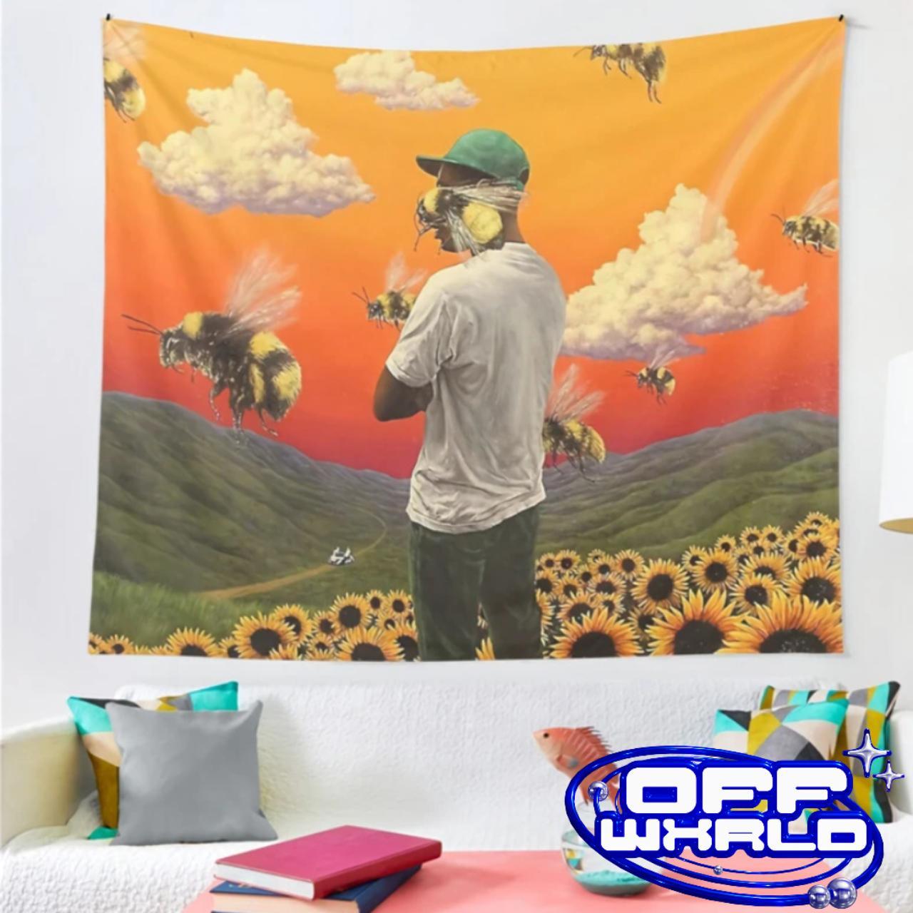 Tyler The Creator Flower Boy Tapestry SIZES:... - Depop