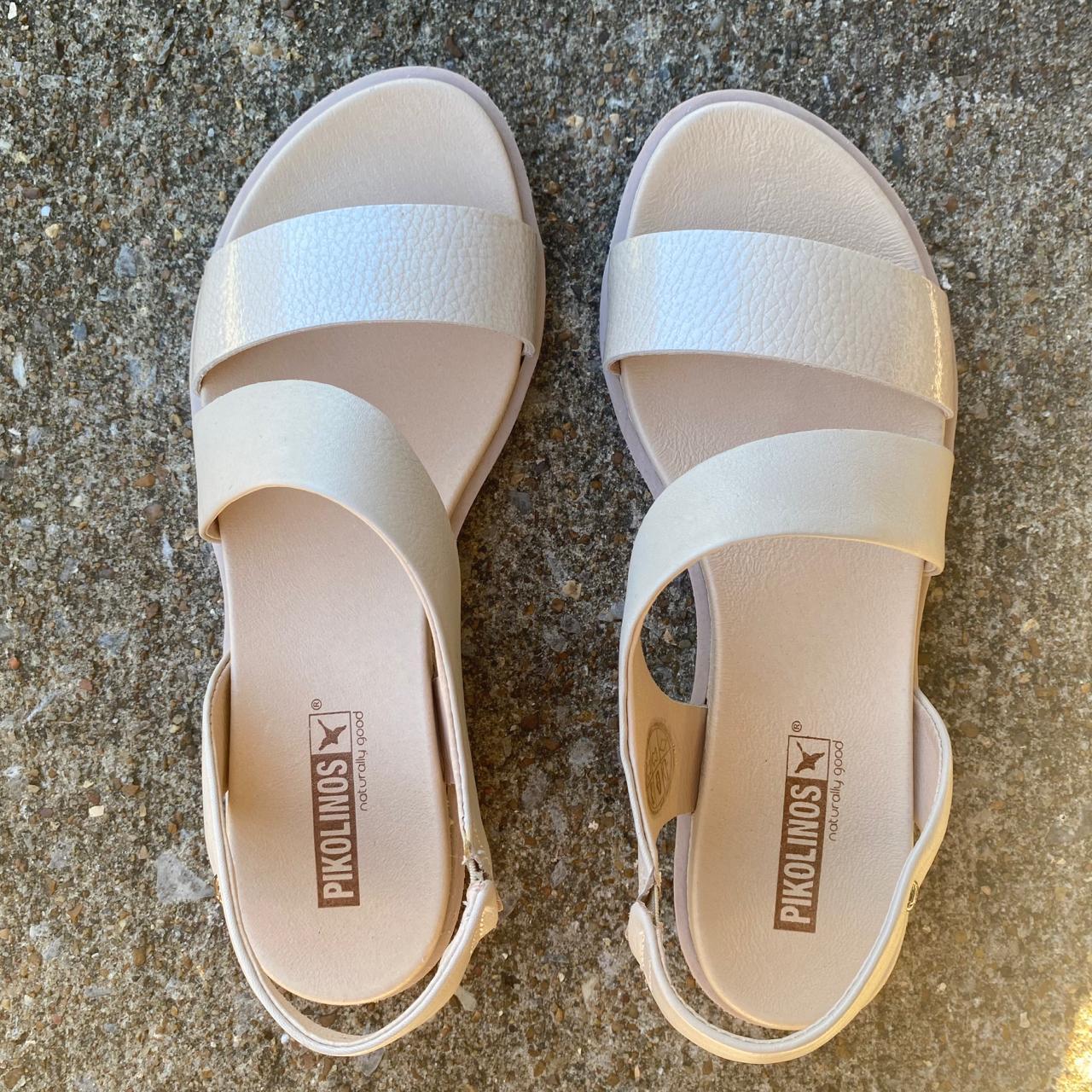 NEW Gorgeous Pikolinos Sandals - Ivory - Size 38 -... - Depop