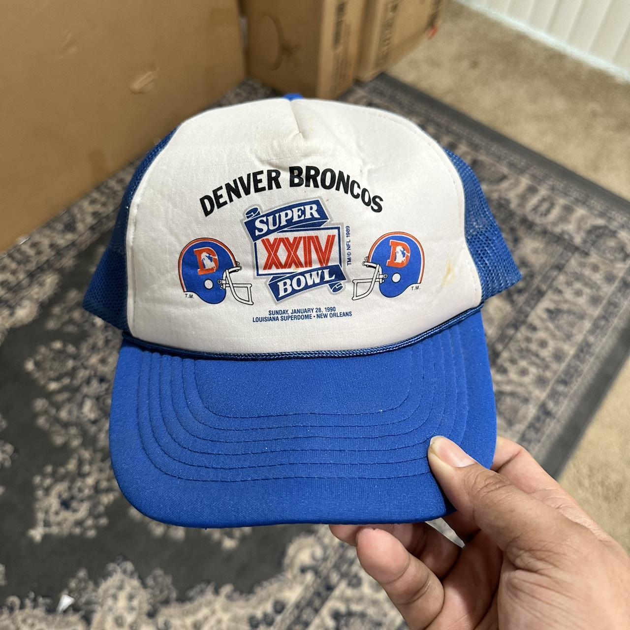 Vintage Denver broncos Super Bowl XXIV 1990