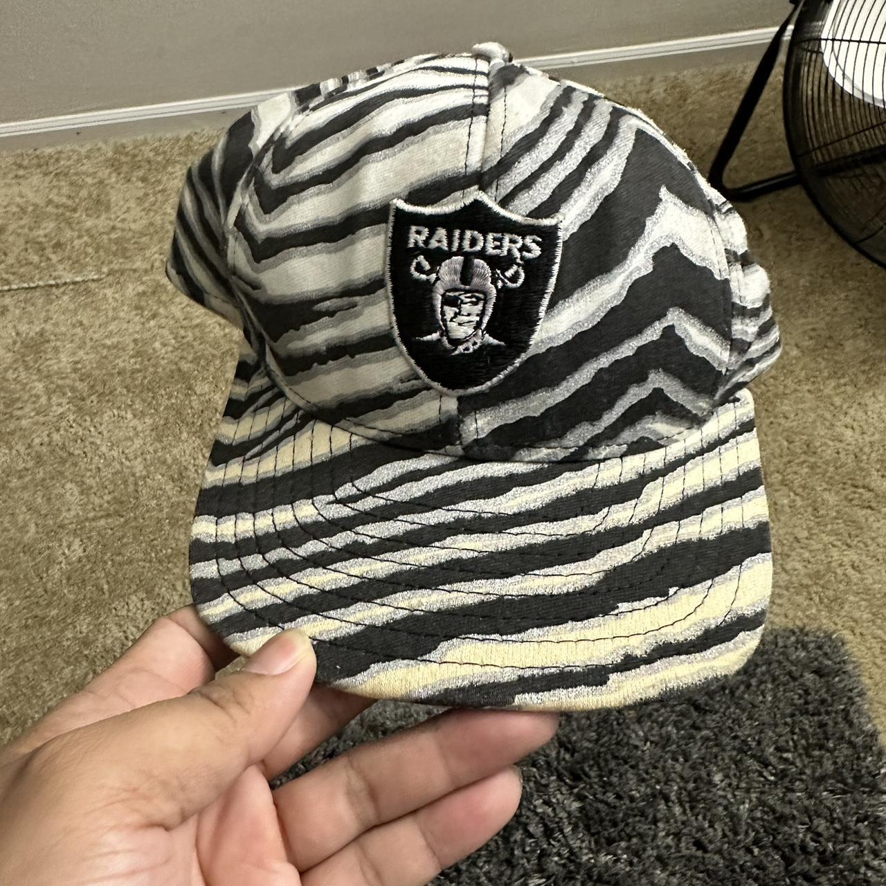 Vintage 90s Raiders Spellout Dad Hat Old Nfl Tag - - Depop