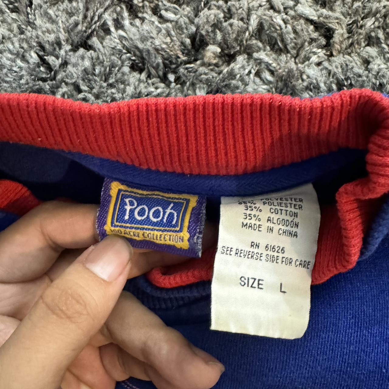 Vintage 90s Winnie Pooh sweatshirt crewneck size - Depop