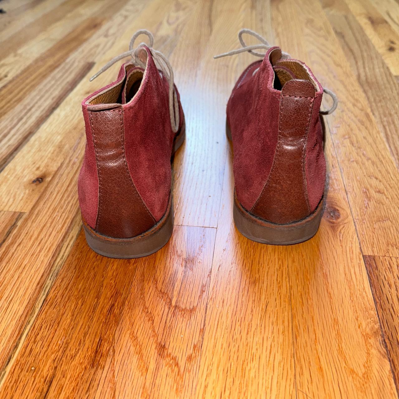 Massimo dutti outlet burgundy boots