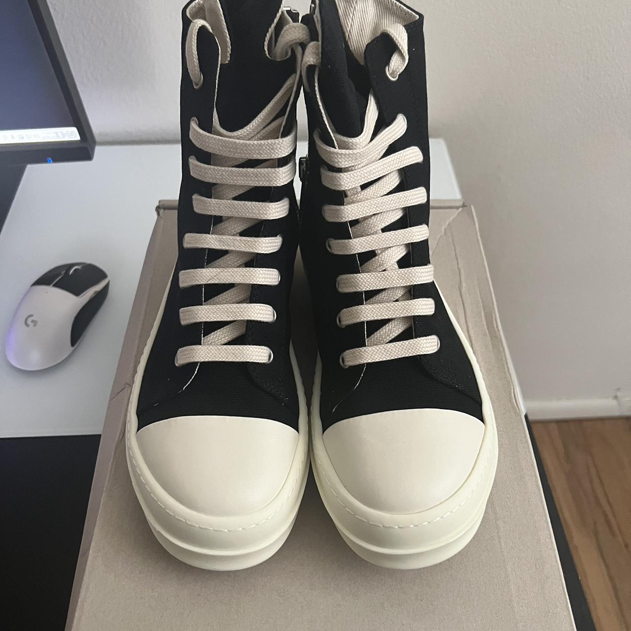 Rick Owens DRKSHDW Women's Black Trainers | Depop