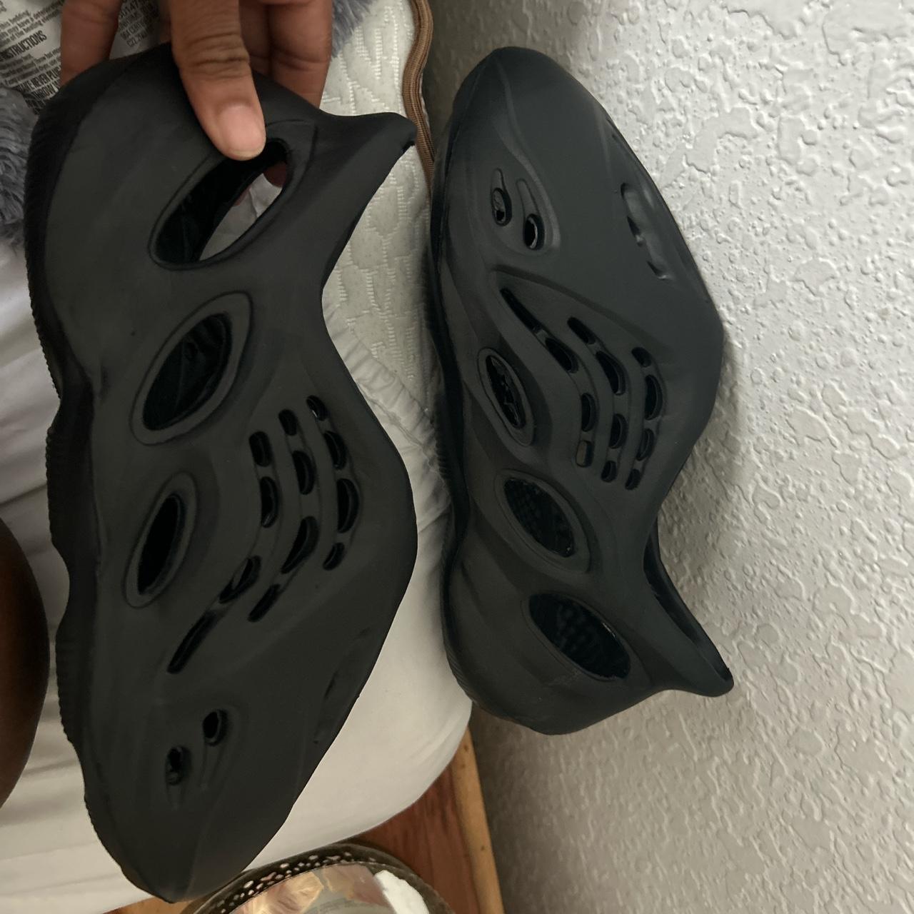 yeezy black foam