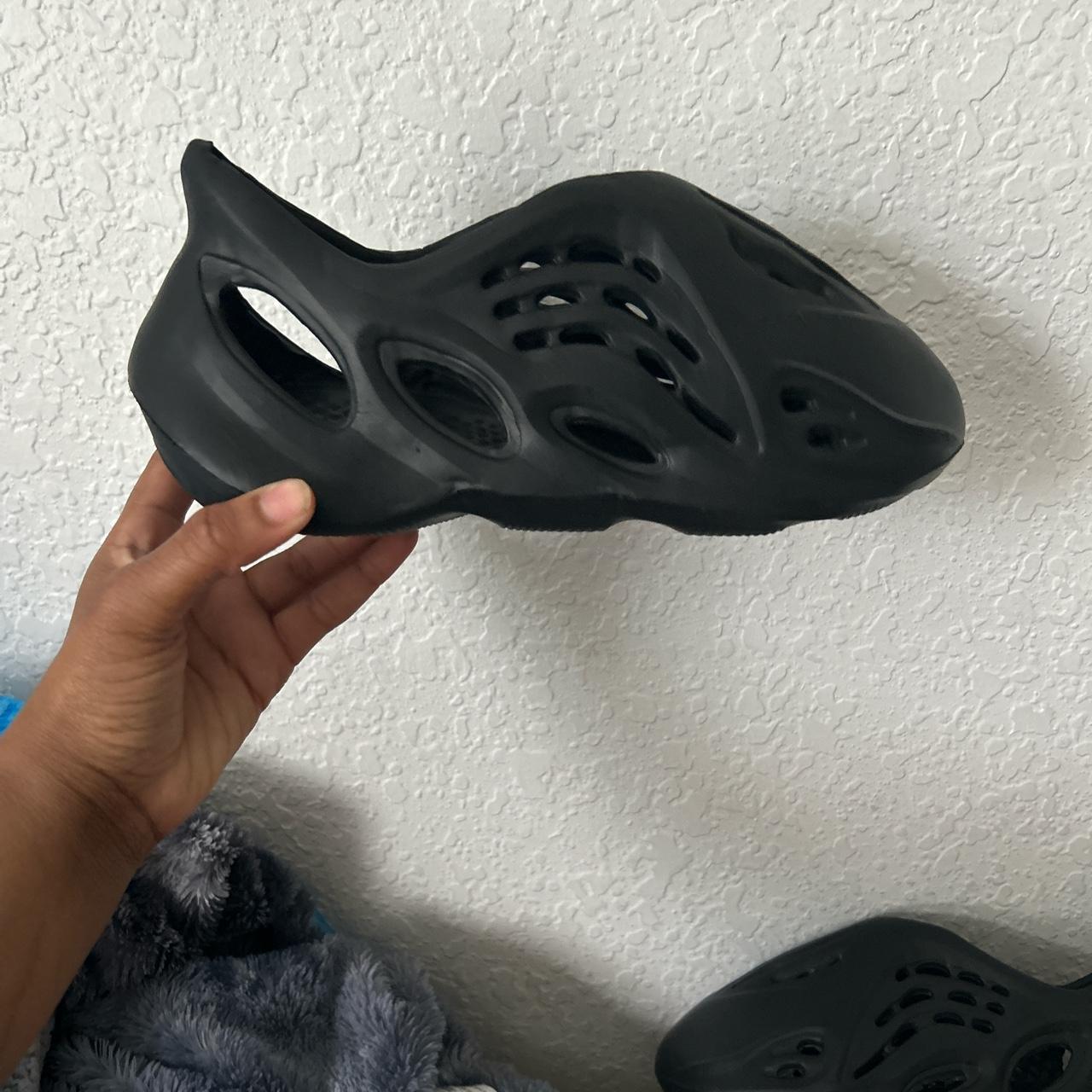 yeezy black foam