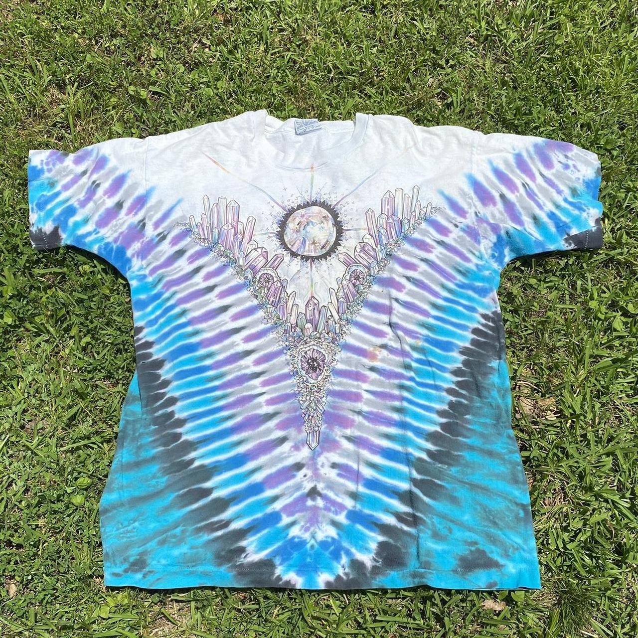 Vintage purchases Liquid Blue Crystal Shirt