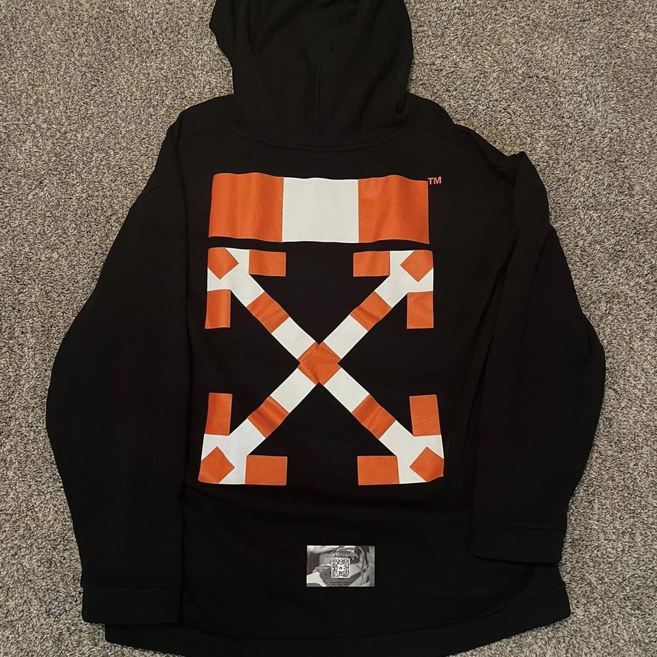 Off white x outlet bape hoodie