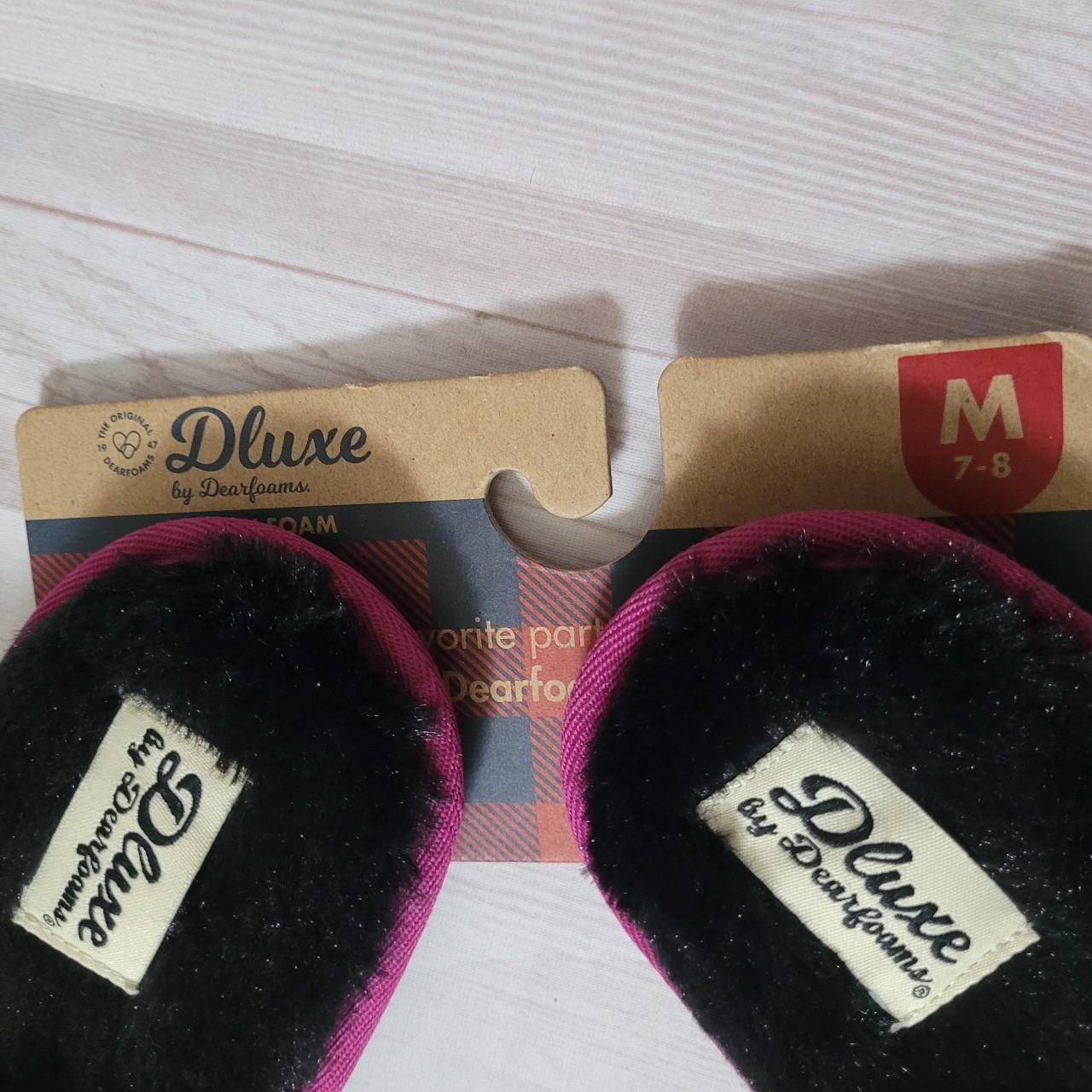 Dearfoams Women's Purple Slippers (3)