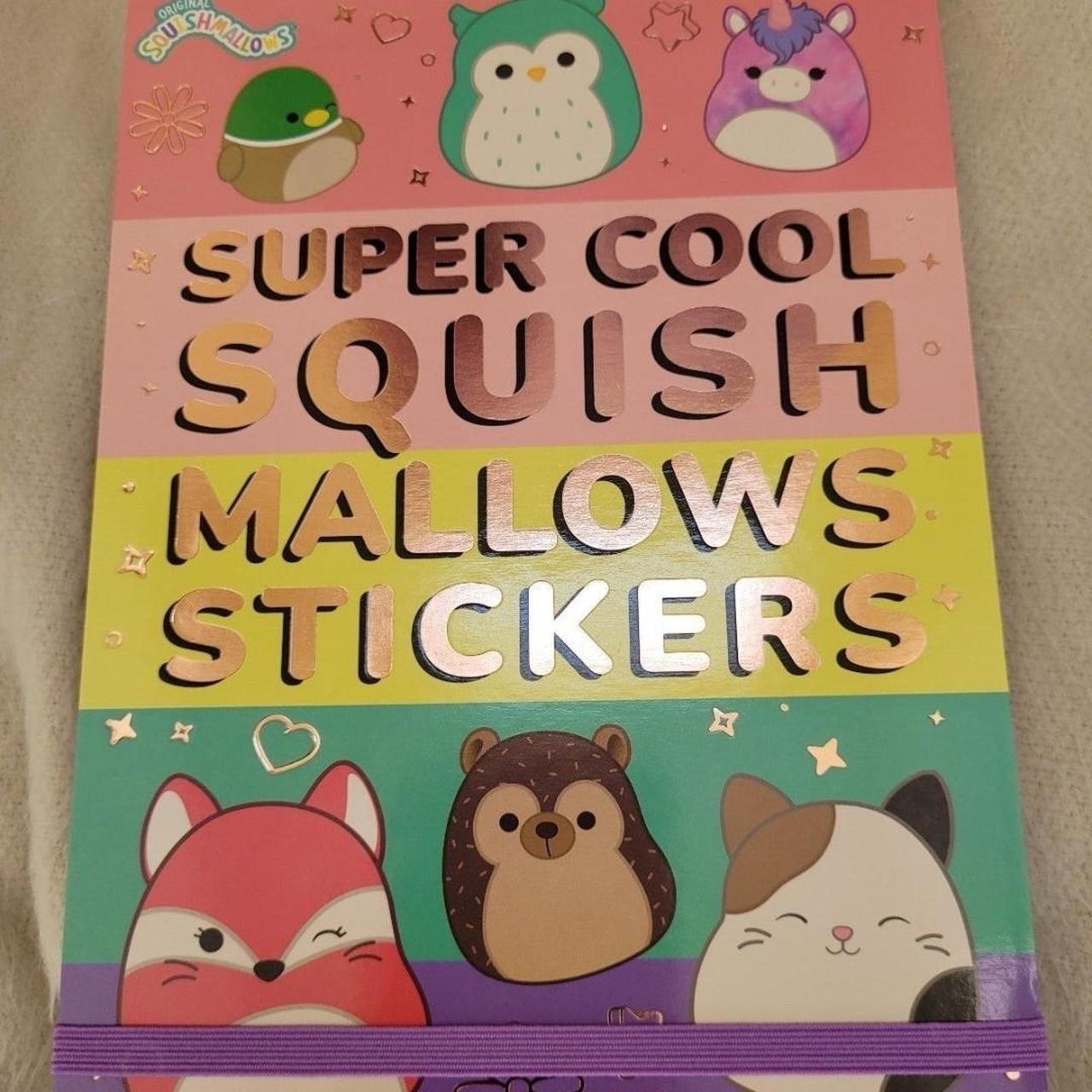 Squishmallow Sticker book. Brand new so many cool - Depop