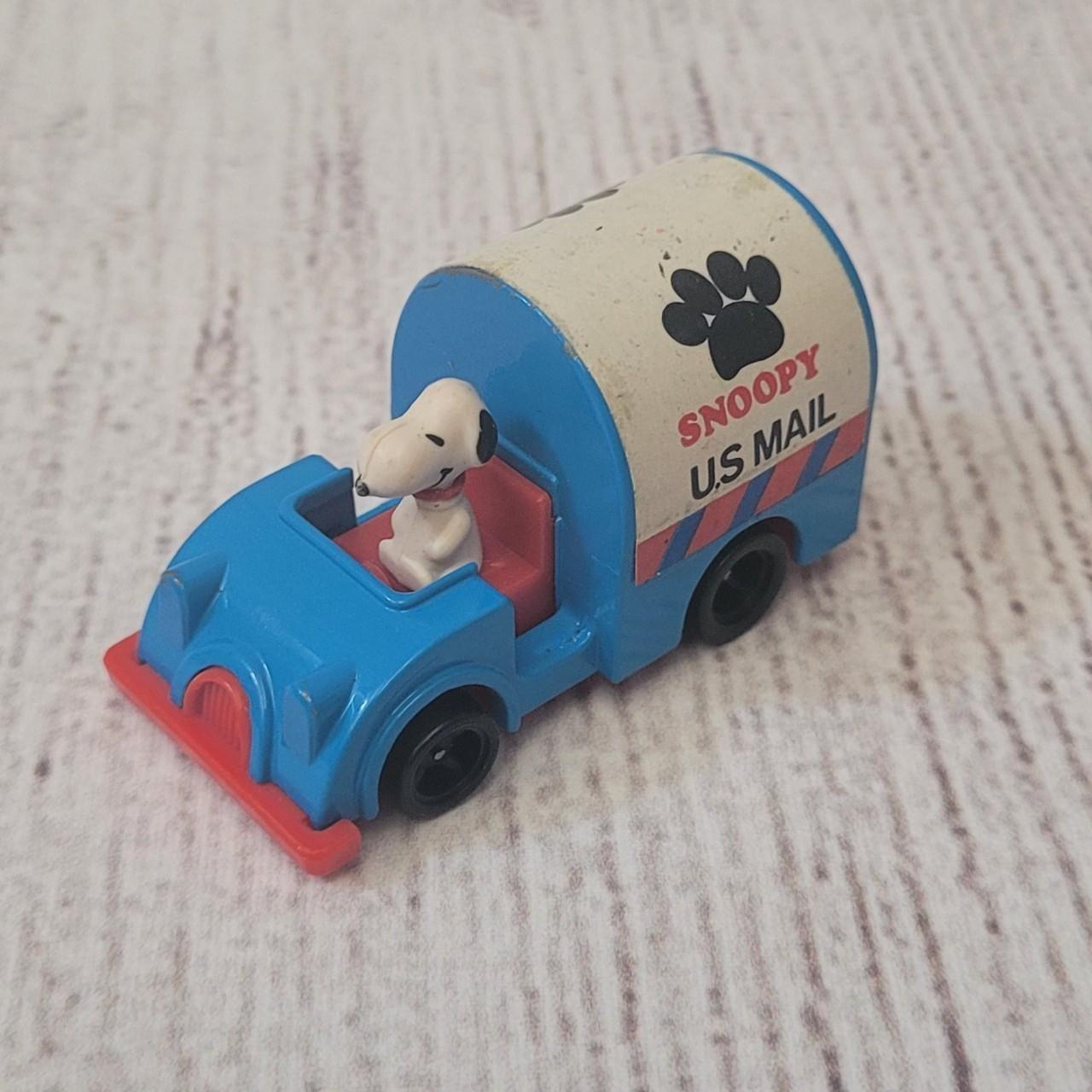 Vintage 1958 Aviva Peanuts Snoopy U.S. Mail Truck... - Depop