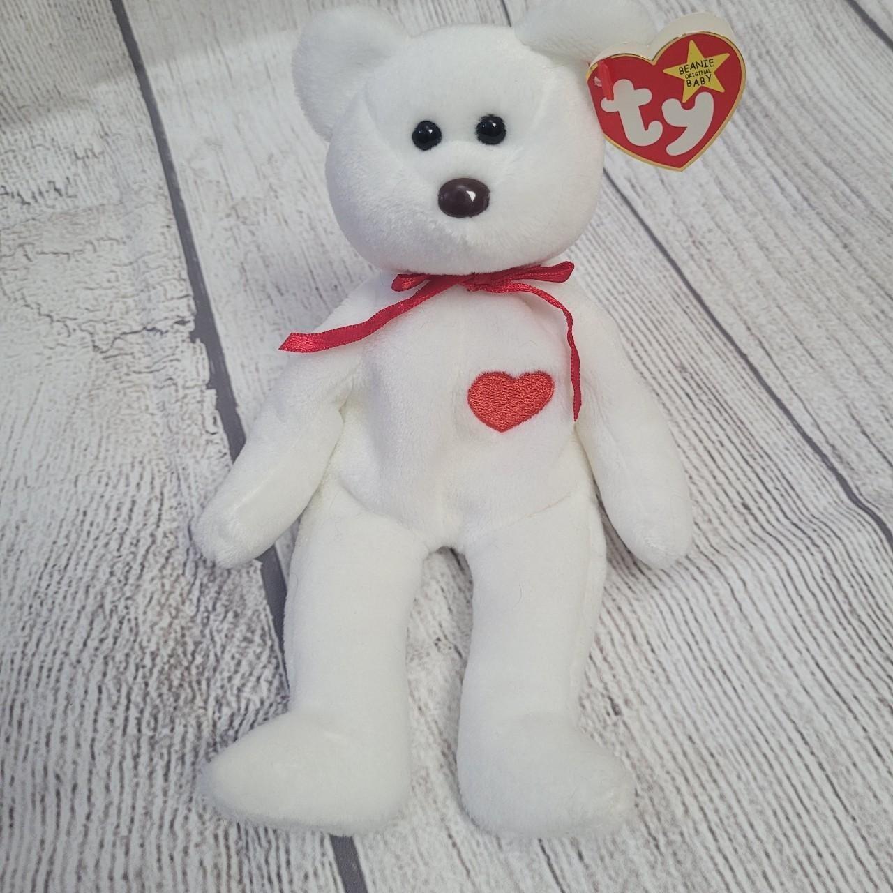 Ty beanie baby fashion valentino bear