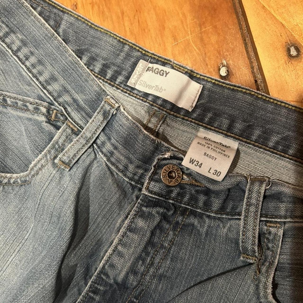 Levi’s SilverTab Baggy Fit Jeans 34x30 Great... - Depop