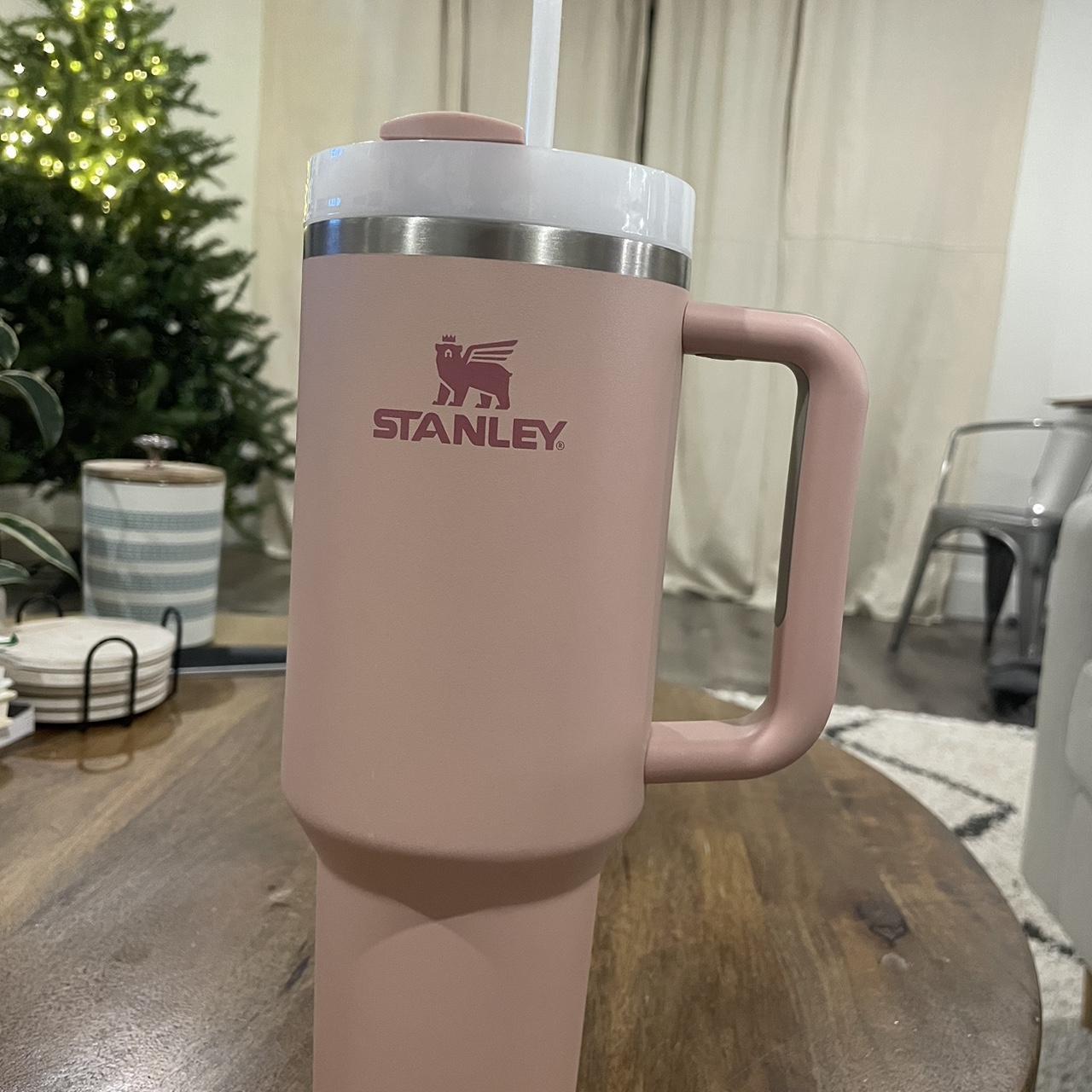 blush pink almost new 40z stanley with no dents or... - Depop