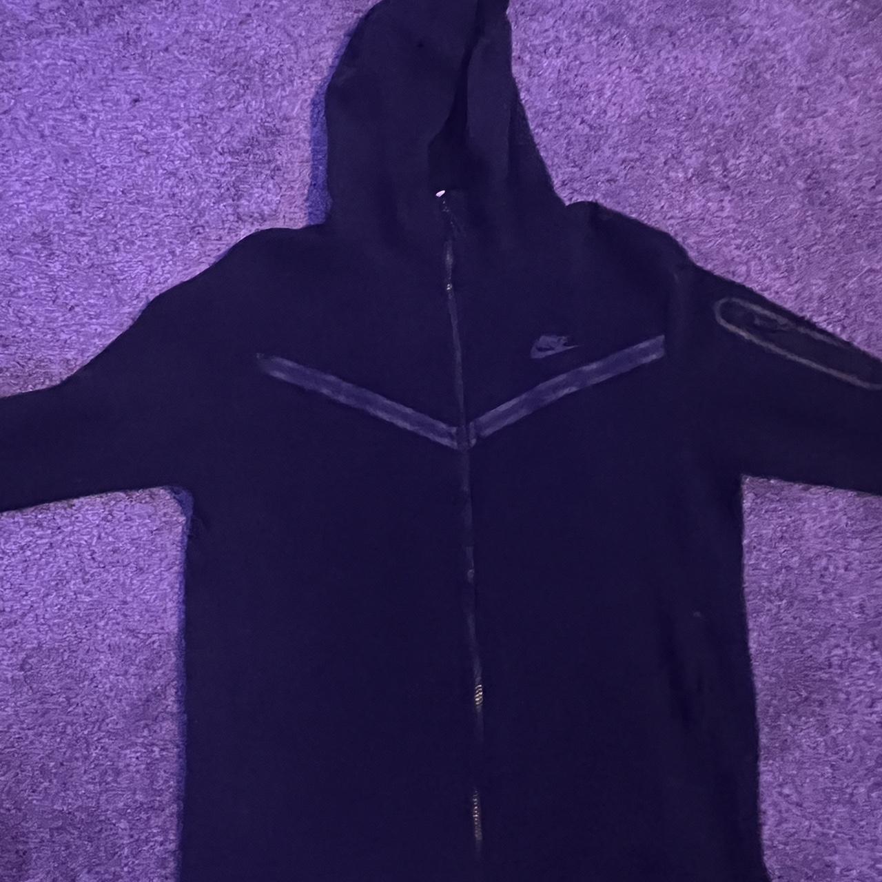 Black Nike Tech Fleece Size L Depop