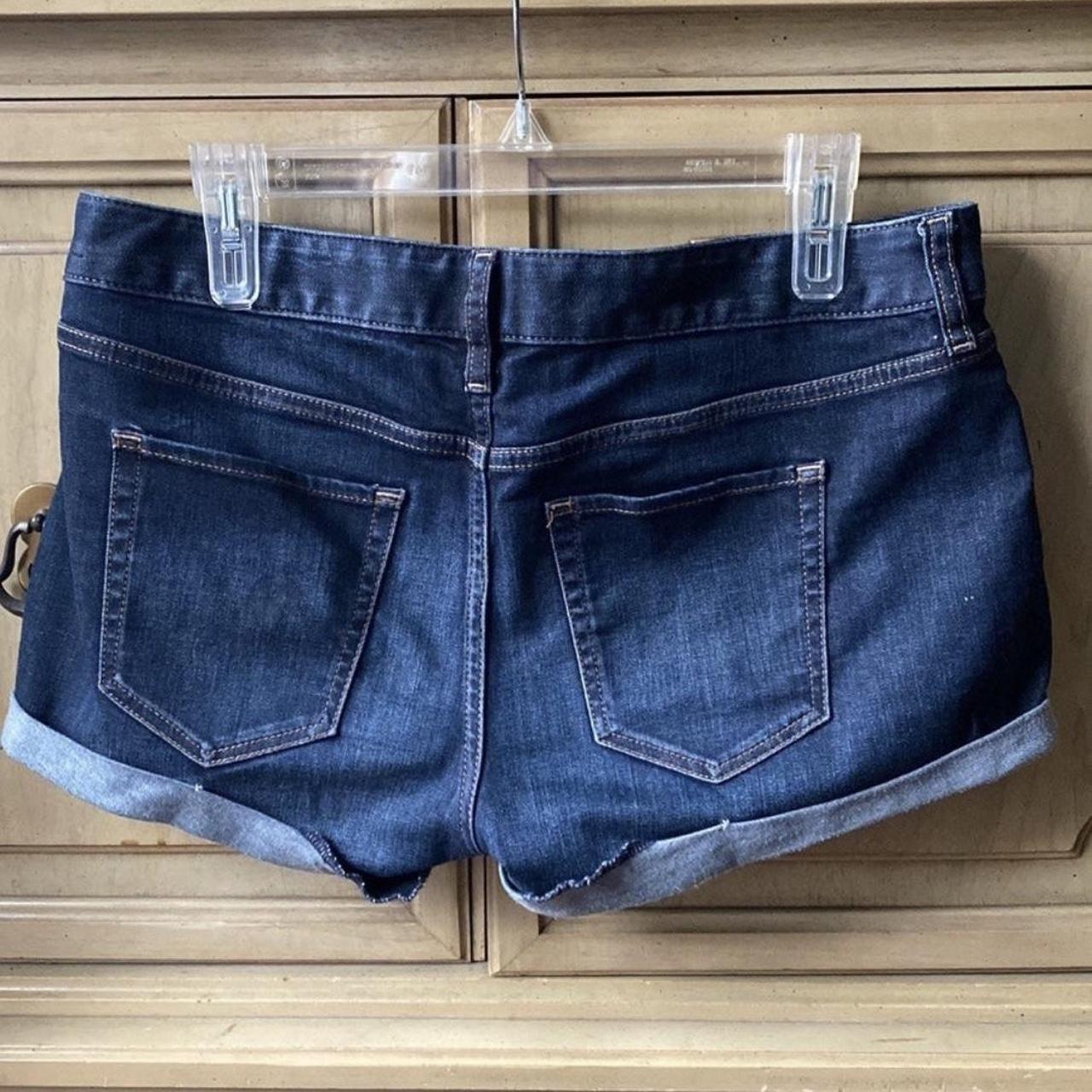 Express Women's Blue Shorts Depop