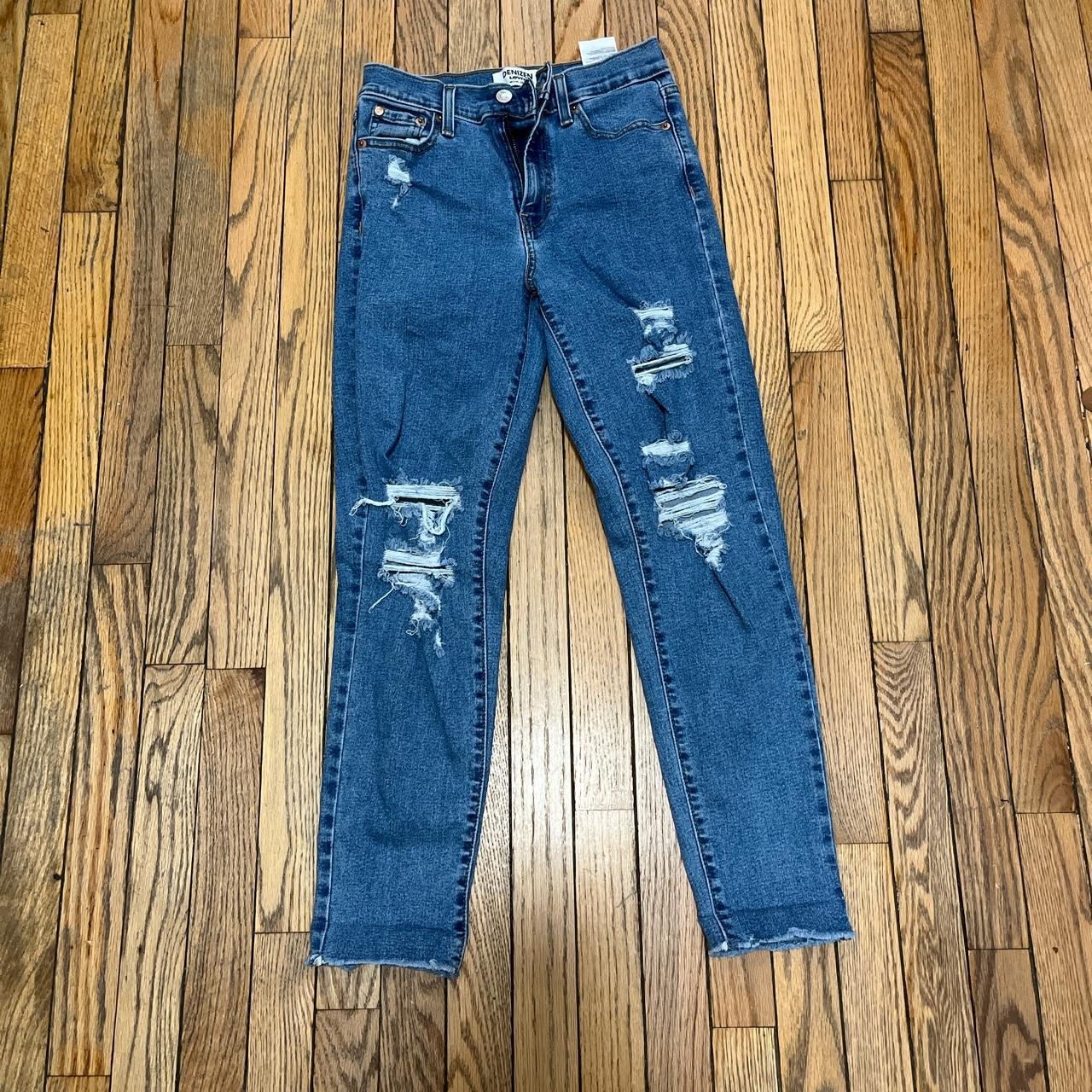 Denizen for Levi s mom jeans. Size 24. Distressed