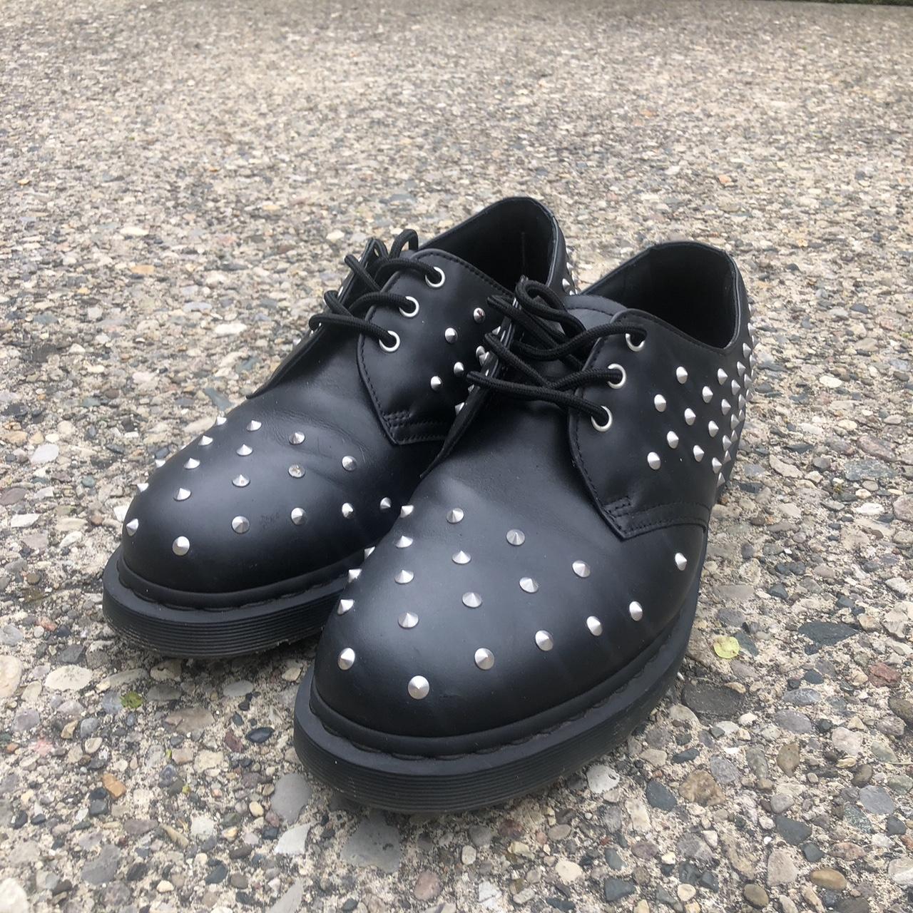 Doc marten studded boots - Depop