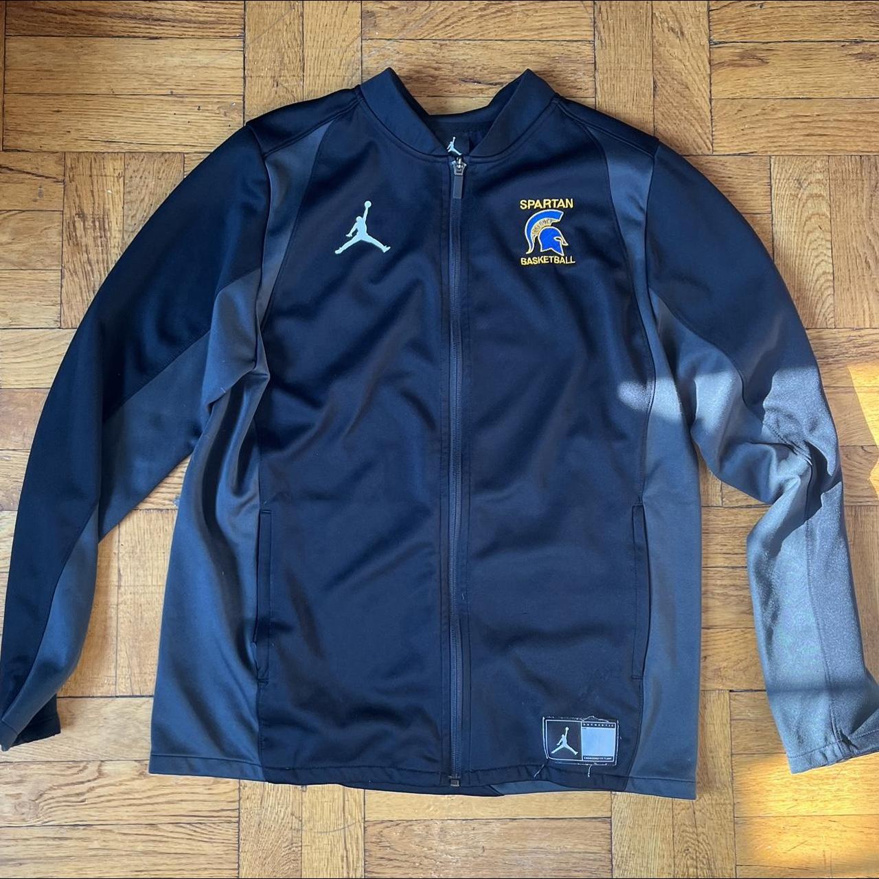 Air Jordan (L) spartan basketball zip up jumpsuit... - Depop