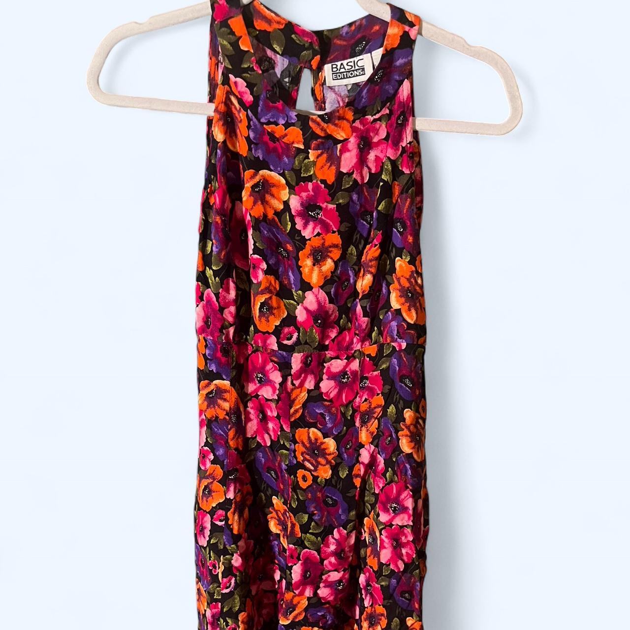 Basic Editions Women's Romper - Multi - L – True … - image 1