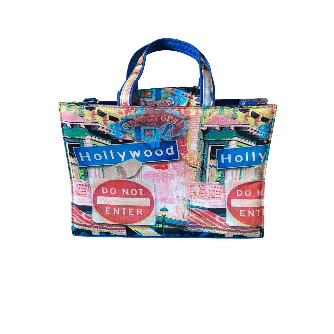 Source Unknown Women's Bag - Blue/Multi – Retro H… - image 2