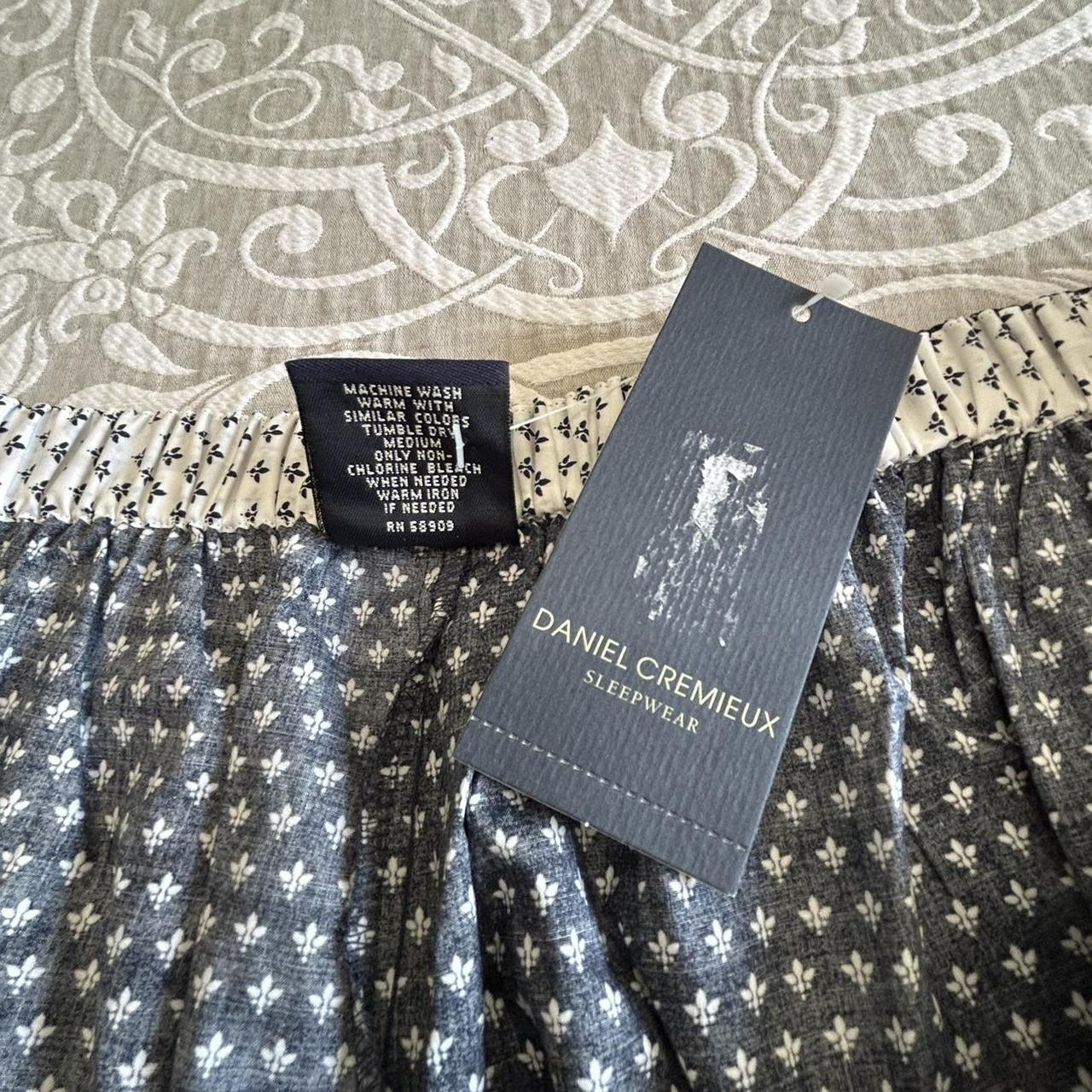 Daniel Cremieux Sleepwear PJ Pants Men Large Navy