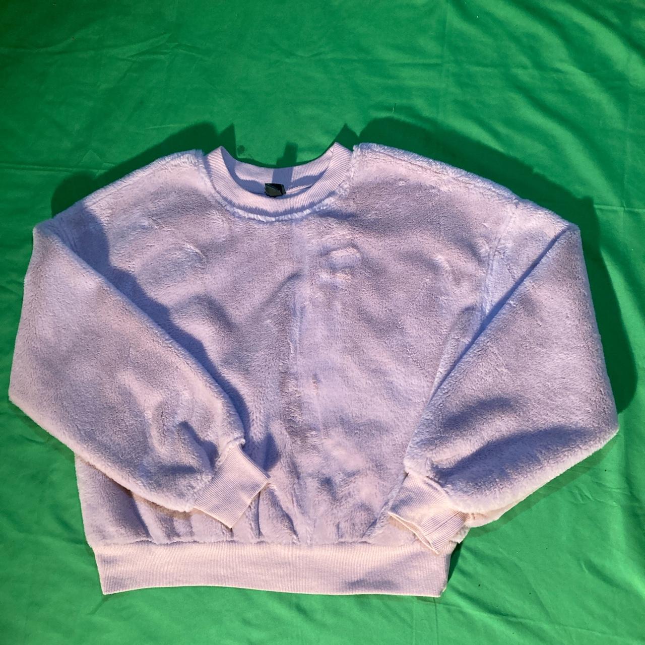 WILD FABLE Sweater Space Dye/Ombre Pink Crew - Depop