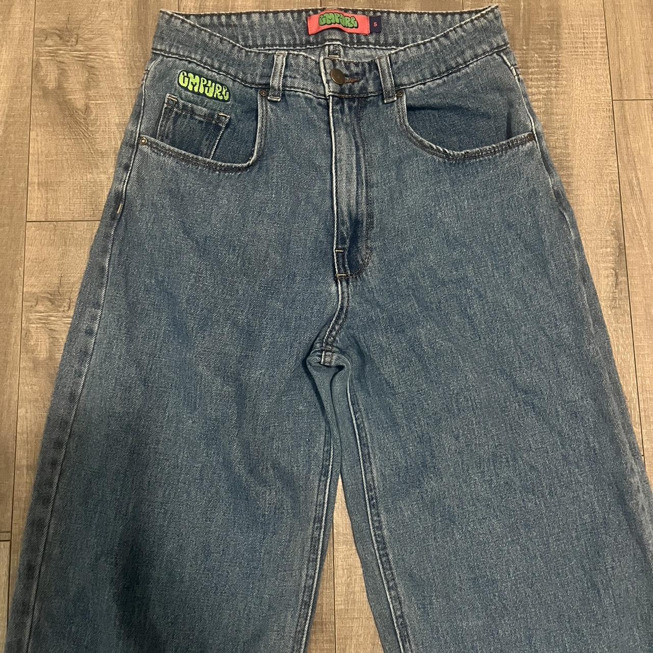 empyre jeans size 5 only worn once like new has a... - Depop