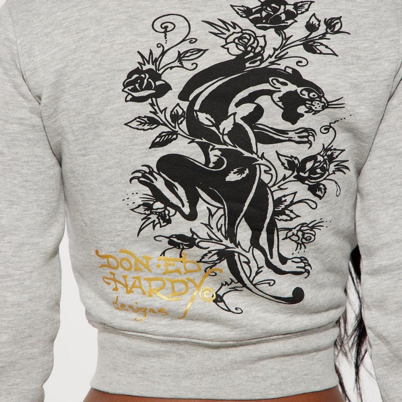 Gray Ed Hardy Sweatsuit