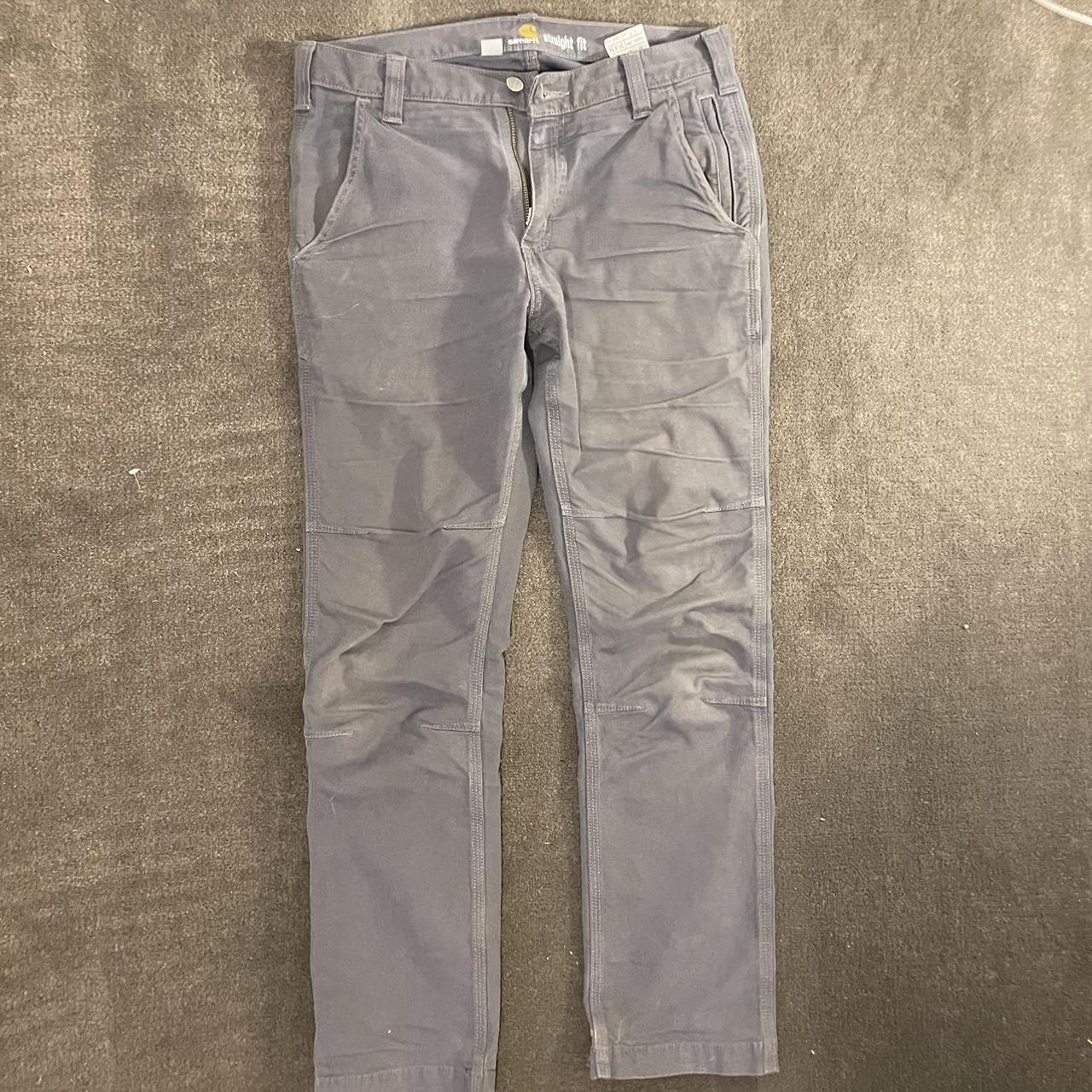 Carhartt gray work pants size31/30 Depop