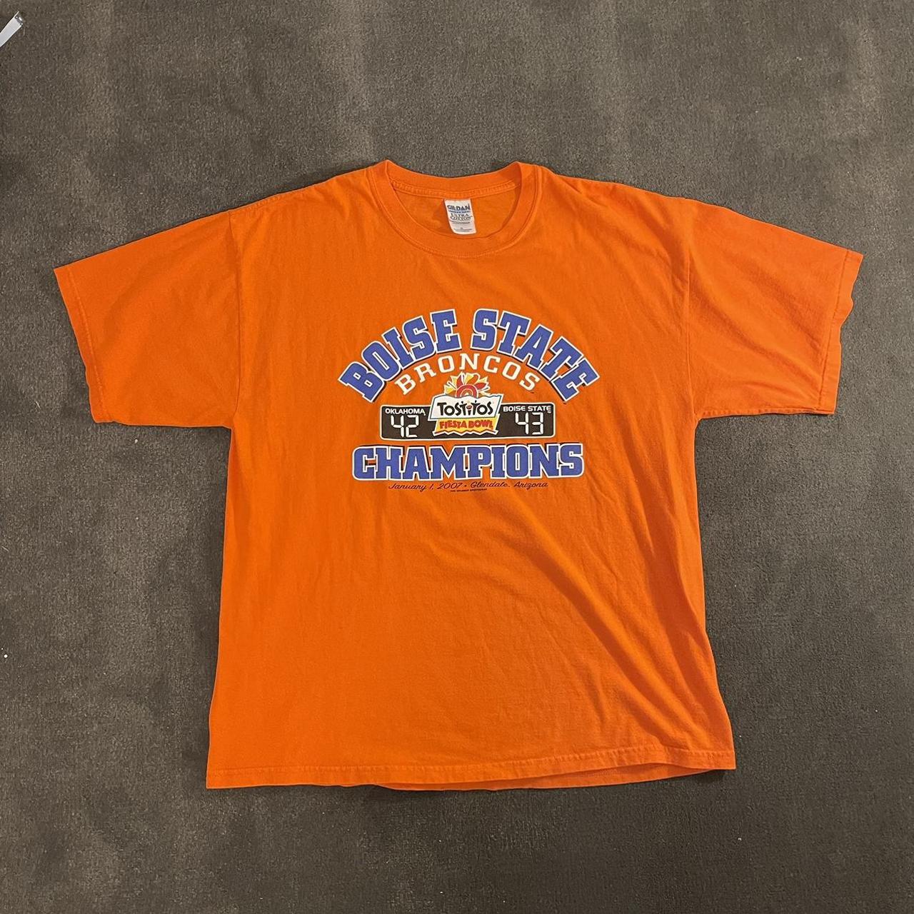 Vintage 2007 Boise State Champions T size:XL - Depop