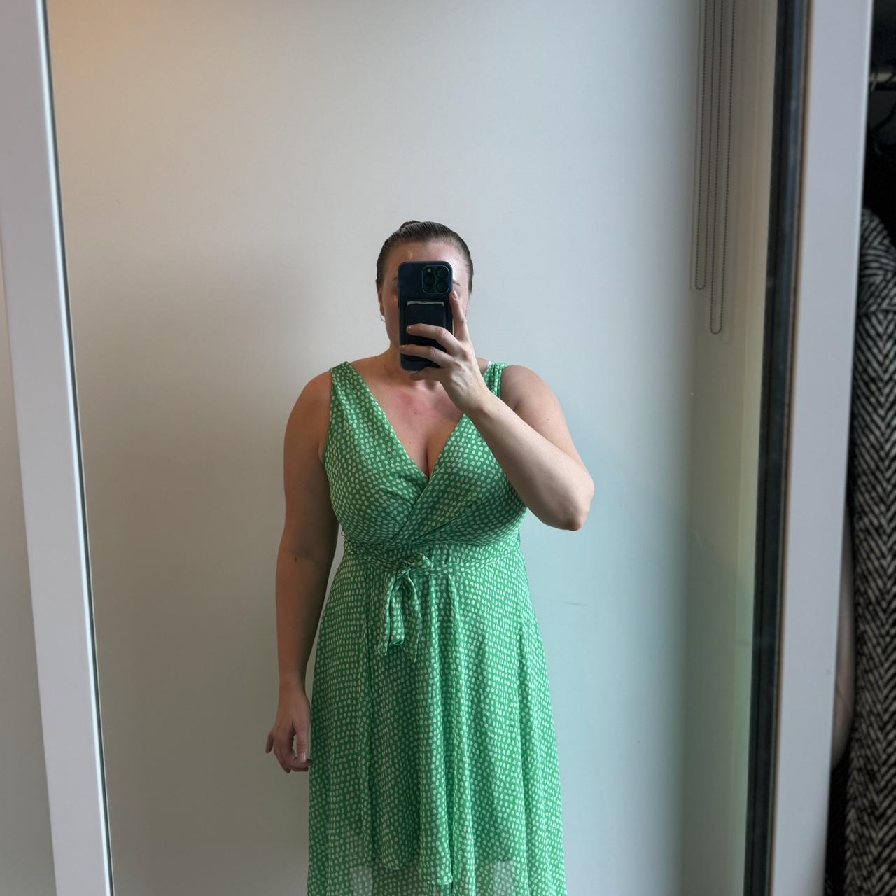 Dkny green dress online