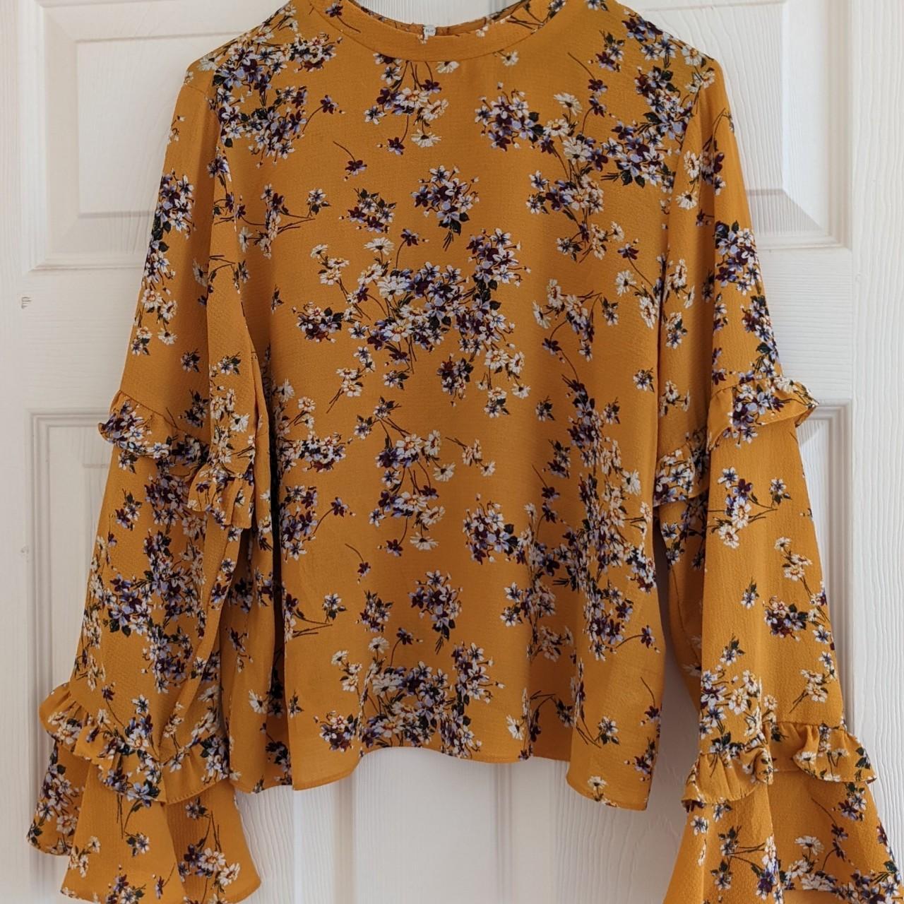 Primark Women's Tan Blouse Depop