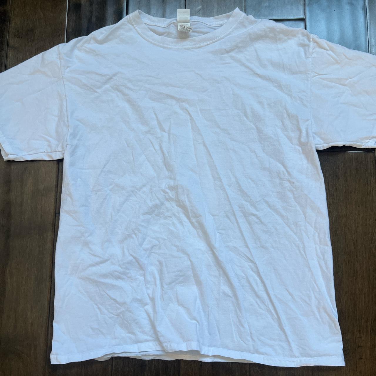 vintage plain white tee #vintage #fashion - Depop