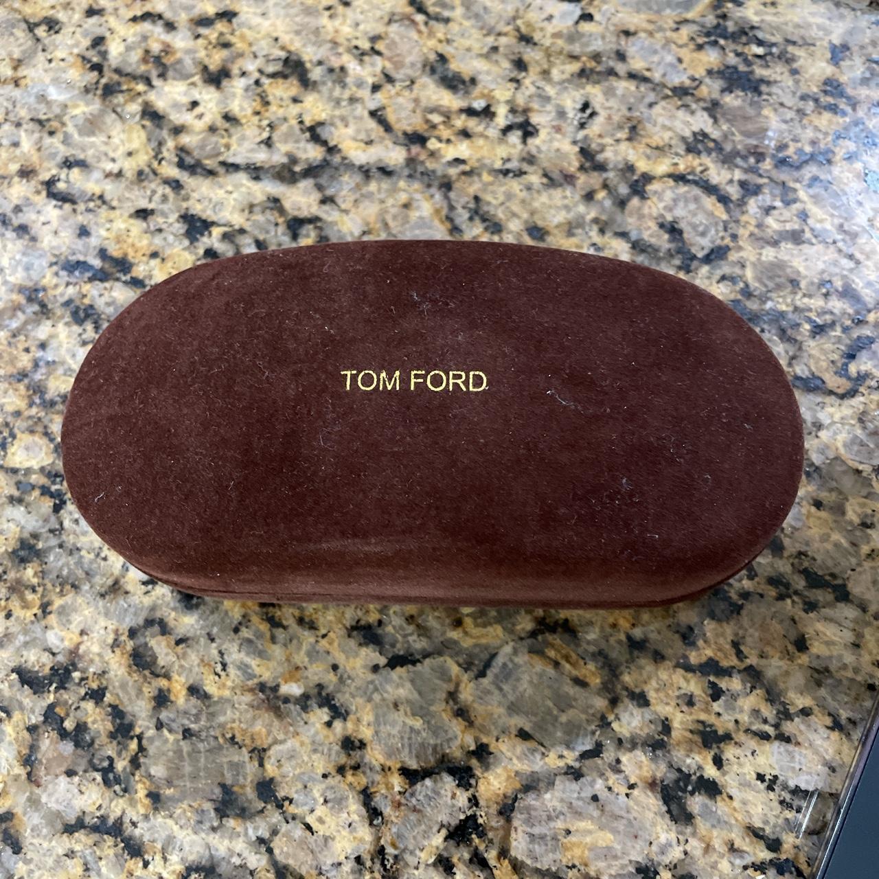 tom ford glasses black and gold