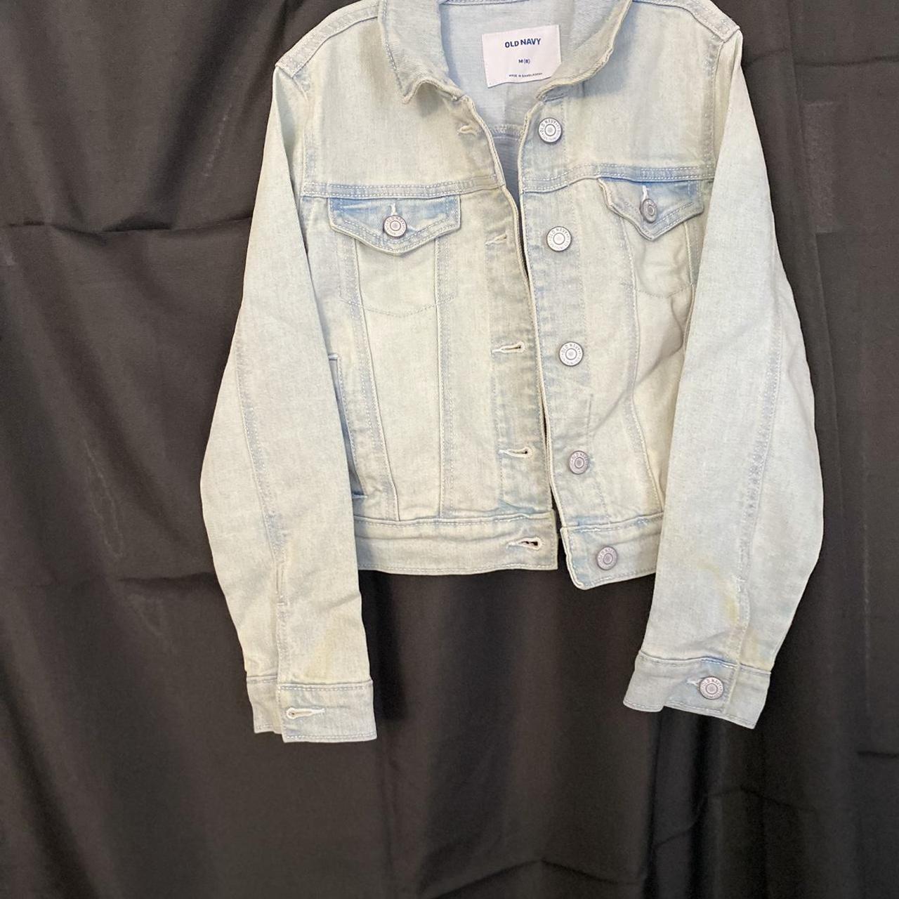 Old navy white jean hot sale jacket