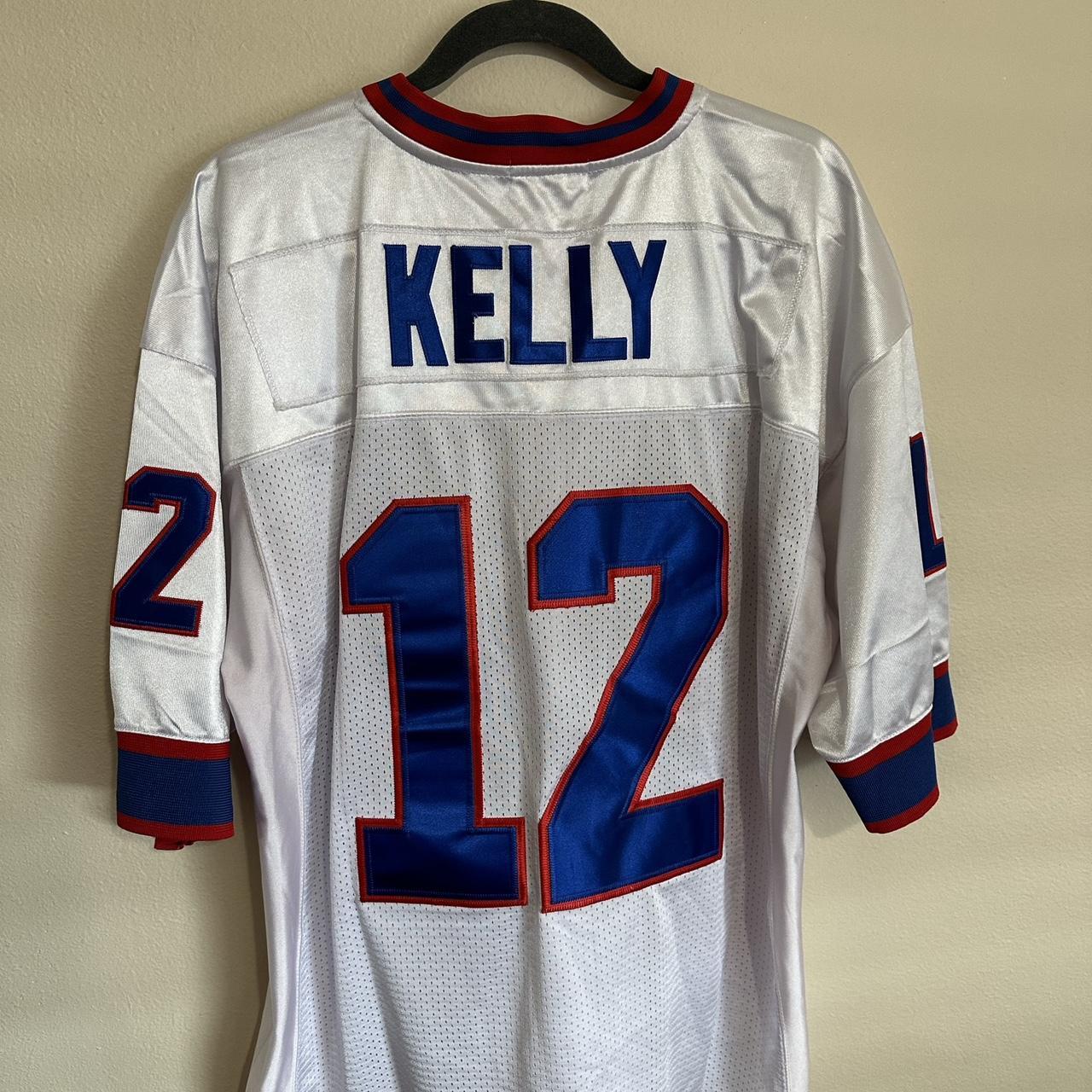 Mitchell & Ness Men's Mitchell & Ness Jim Kelly White Buffalo