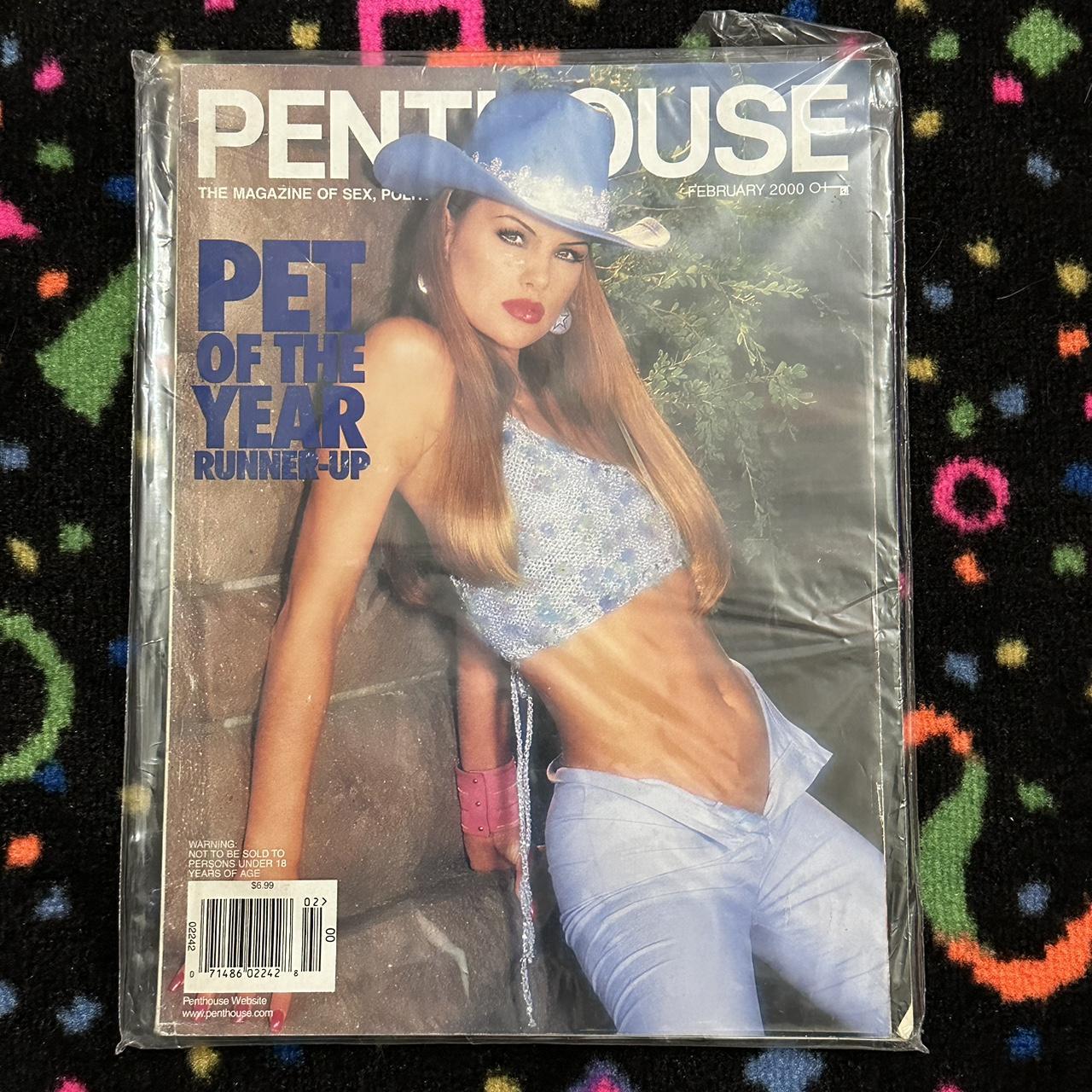 Penthouse magazine February 2000 - in plastic and... - Depop