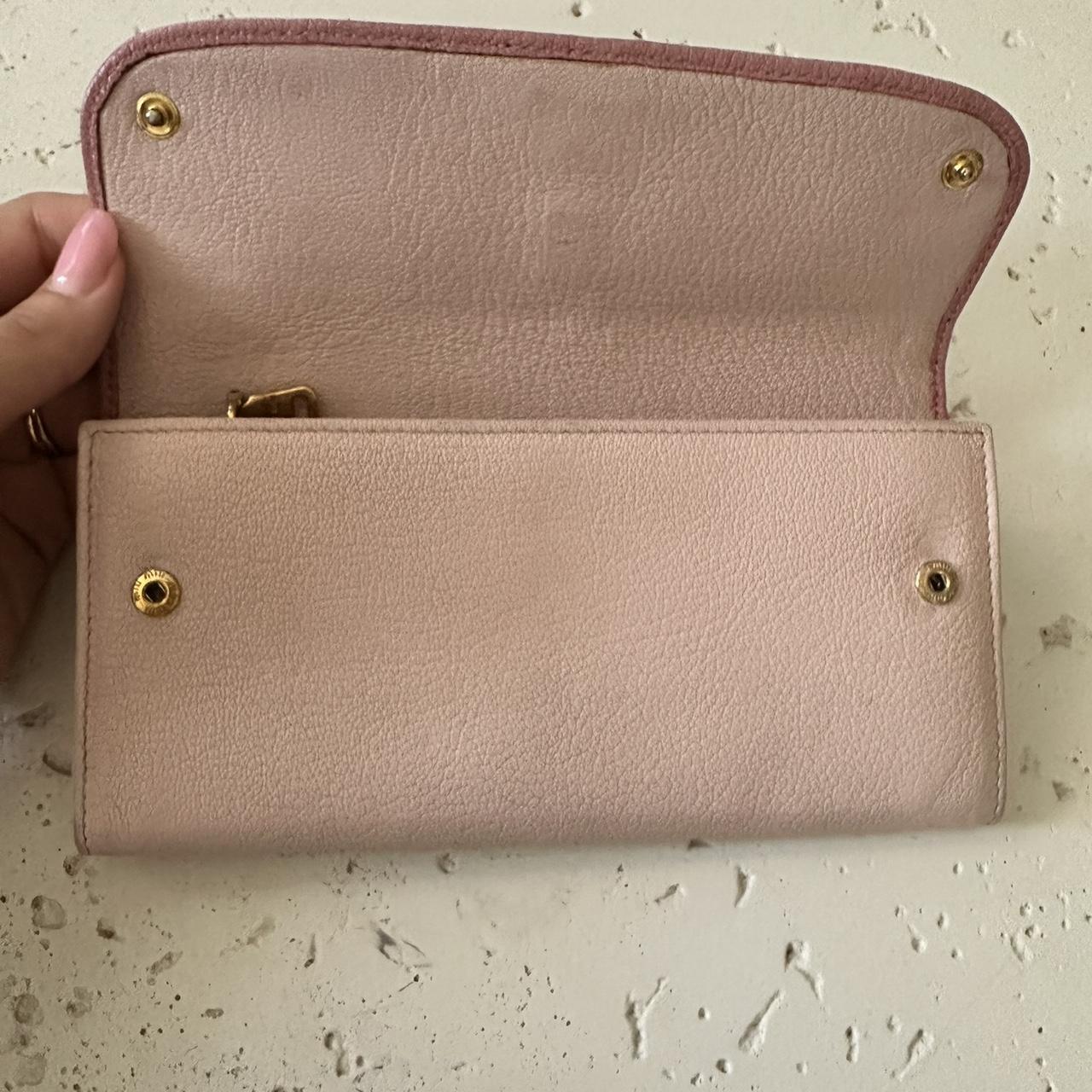 Miu Miu Women's Wallets - Pink/Multi – Miu Miu pi… - image 6