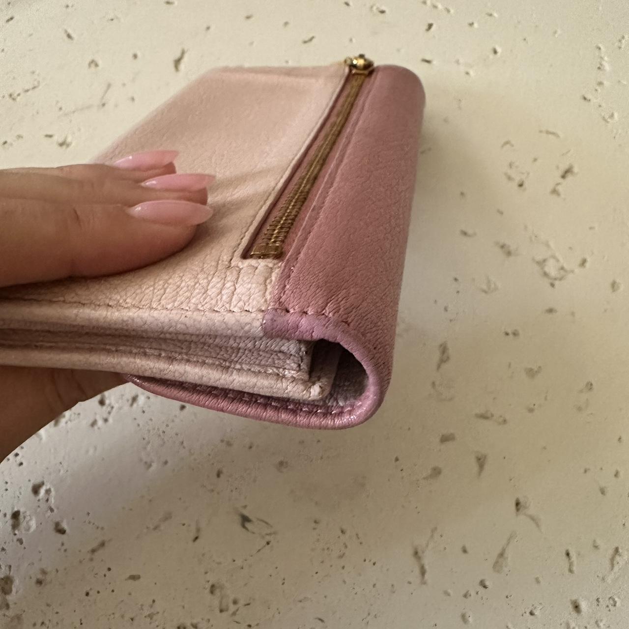 Miu Miu Women's Wallets - Pink/Multi – Miu Miu pi… - image 8