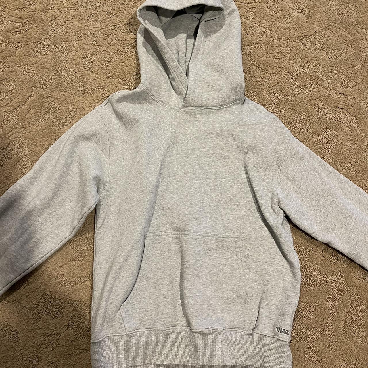 Aritzia TNA heather chrome perfect hoodie size M - Depop