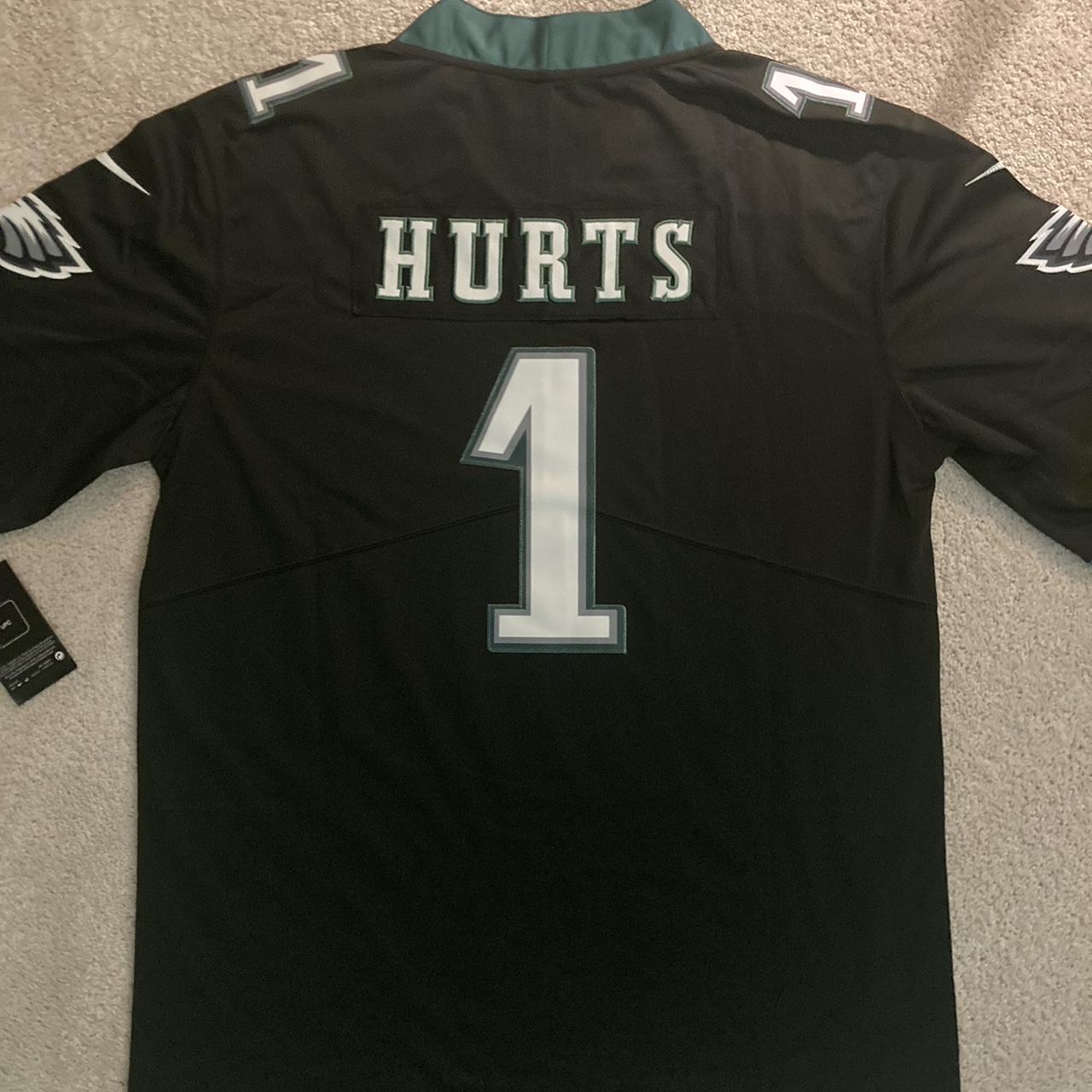 Philadelphia Eagles NFL Jersey Jalen Hurts #1 - Depop