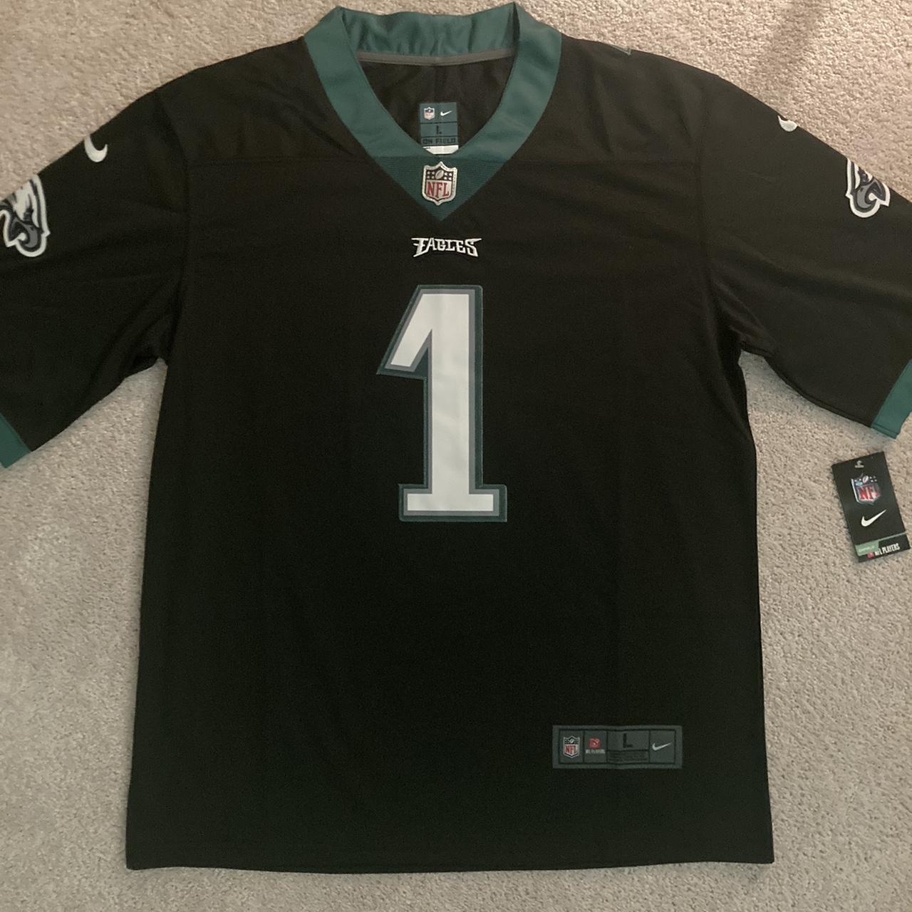 Philadelphia Eagles NFL Jersey Jalen Hurts #1 - Depop