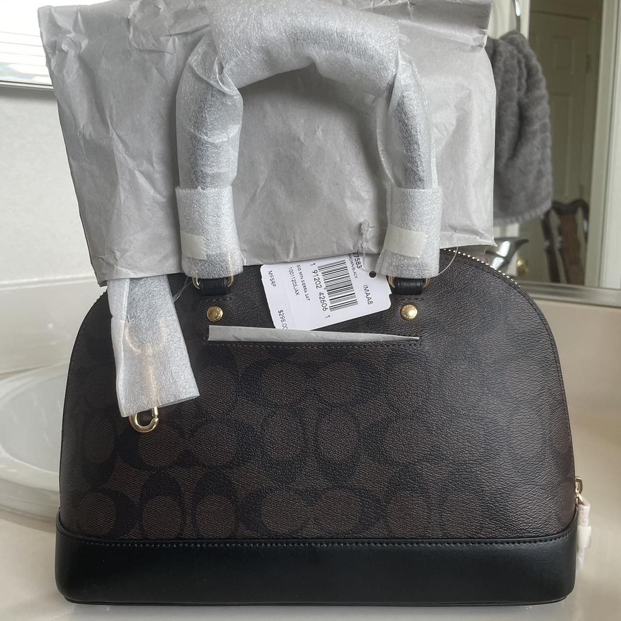 Coach Mini Sierra Satchel with Dragonfly - Depop