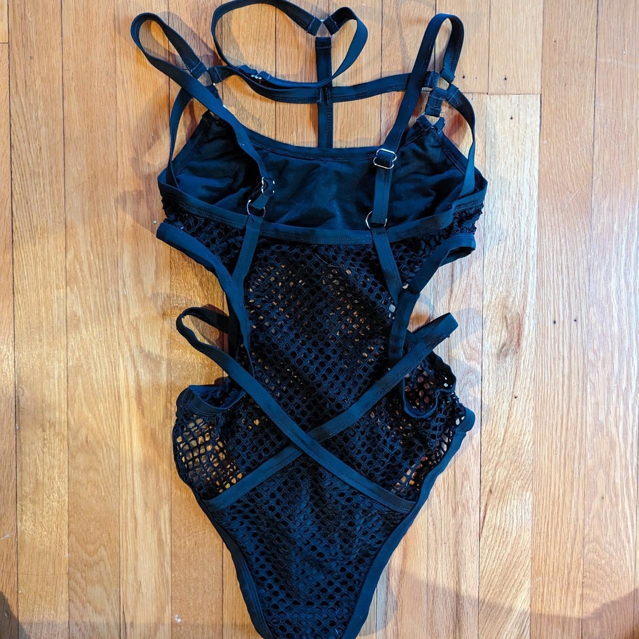 killstar goth bathing suit in really good condition... - Depop