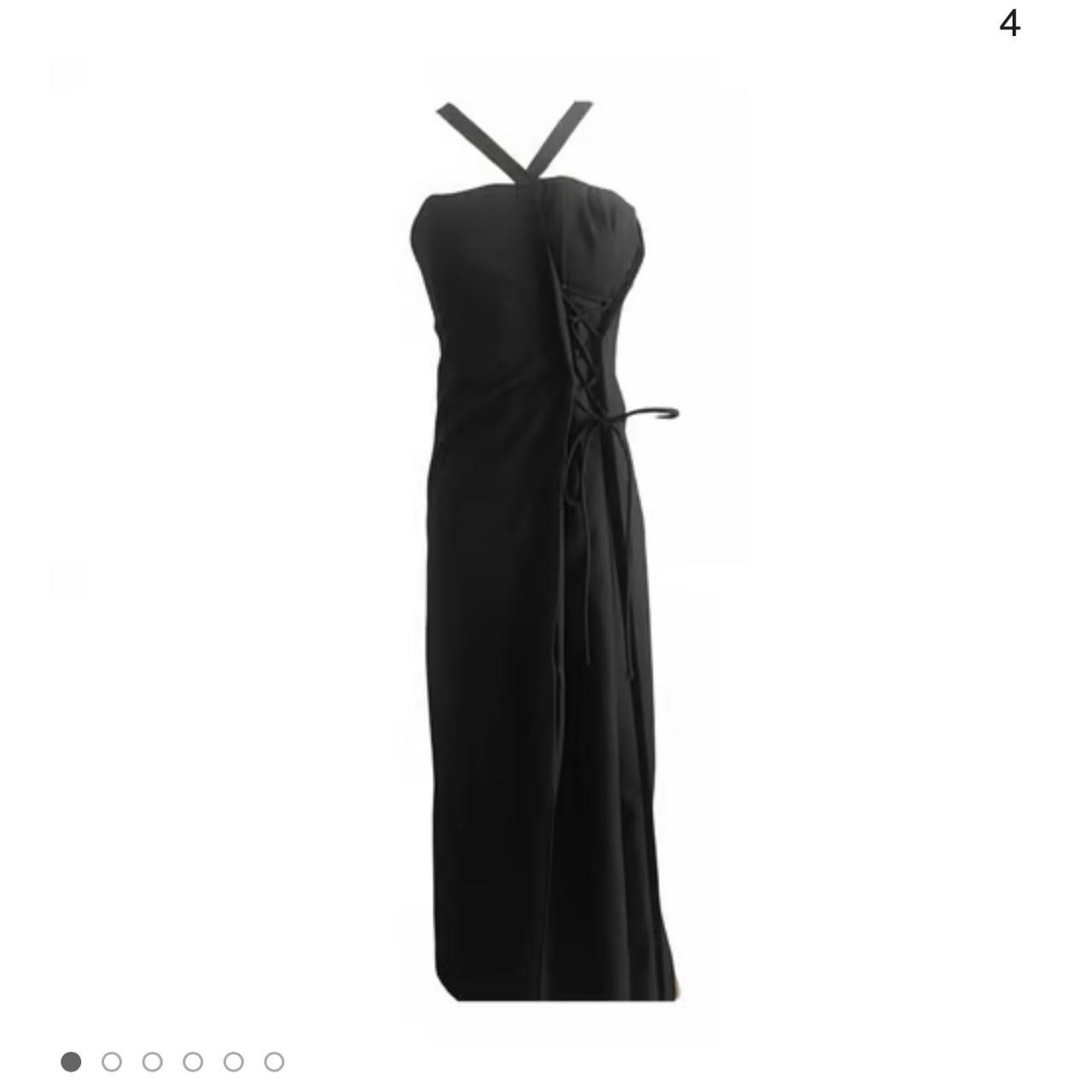 Zara Women's Black Dress Depop