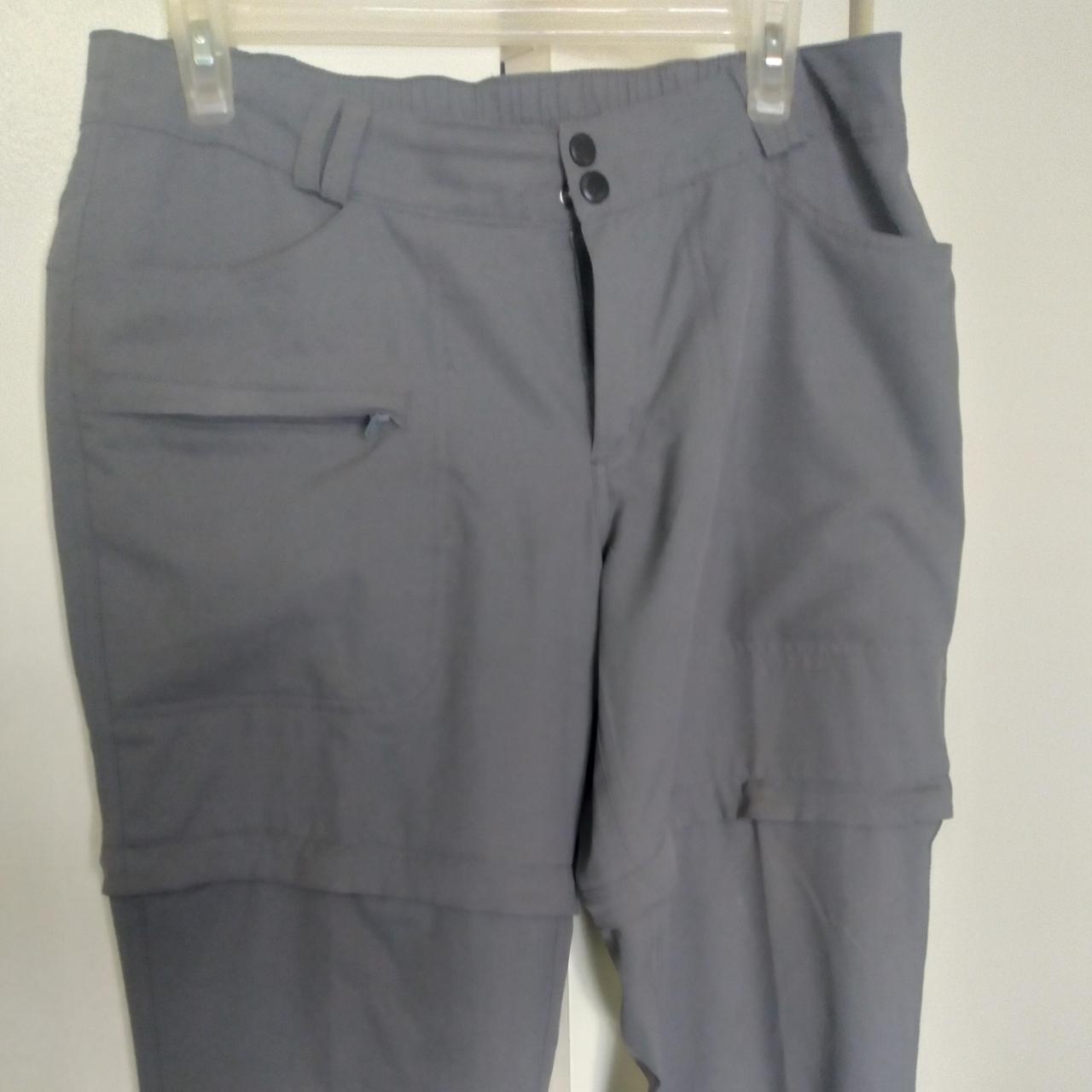 Magellans Outdoor zip off pants/ shorts. Gray color... - Depop