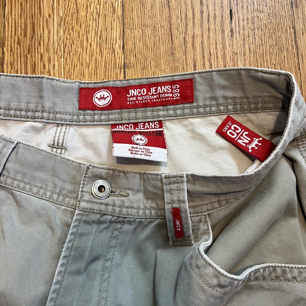 Khaki Y2K Jnco jeans ‼️Do not buy send... - Depop